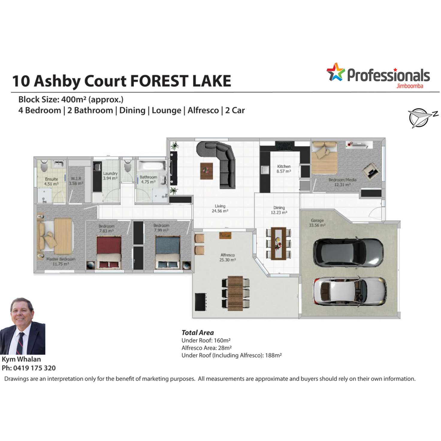 Floorplan of Homely house listing, 10 Ashby Court, Forest Lake QLD 4078