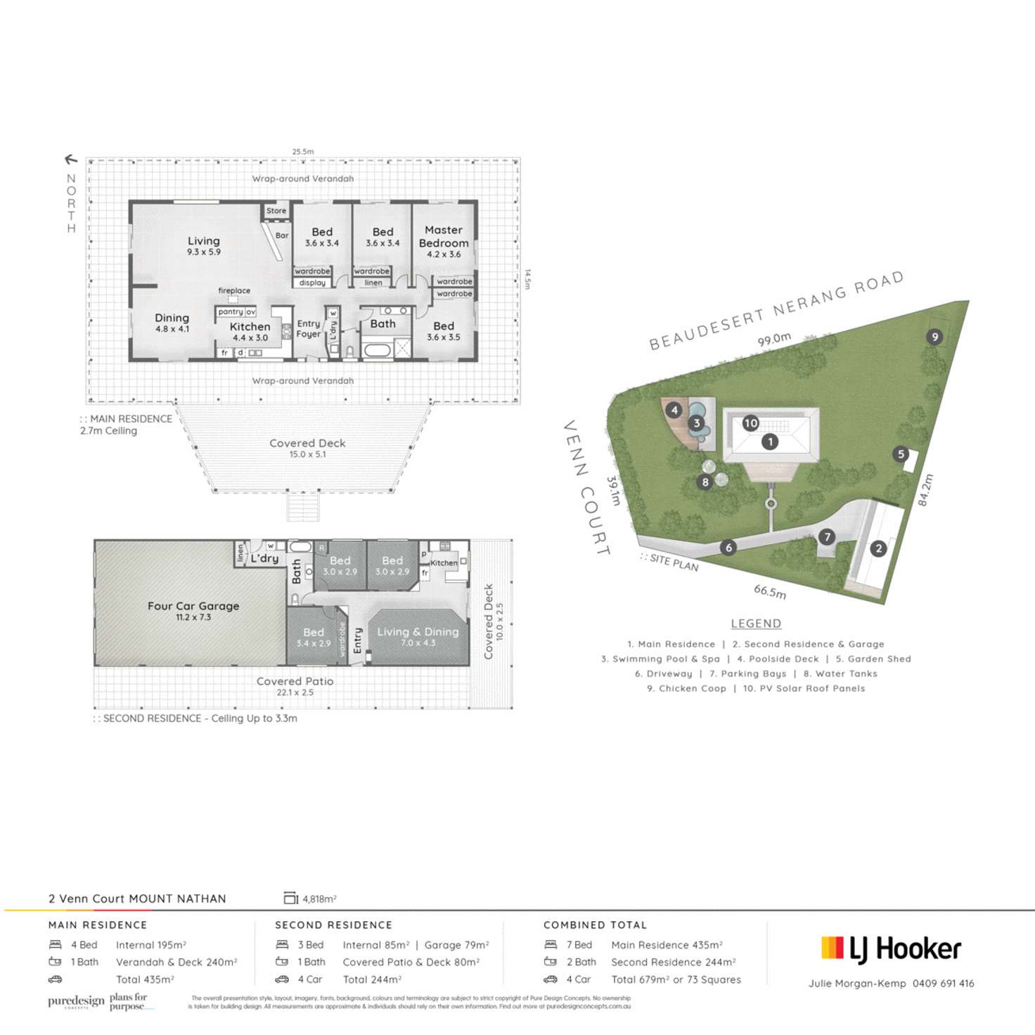Floorplan of Homely house listing, 2 Venn Court, Mount Nathan QLD 4211