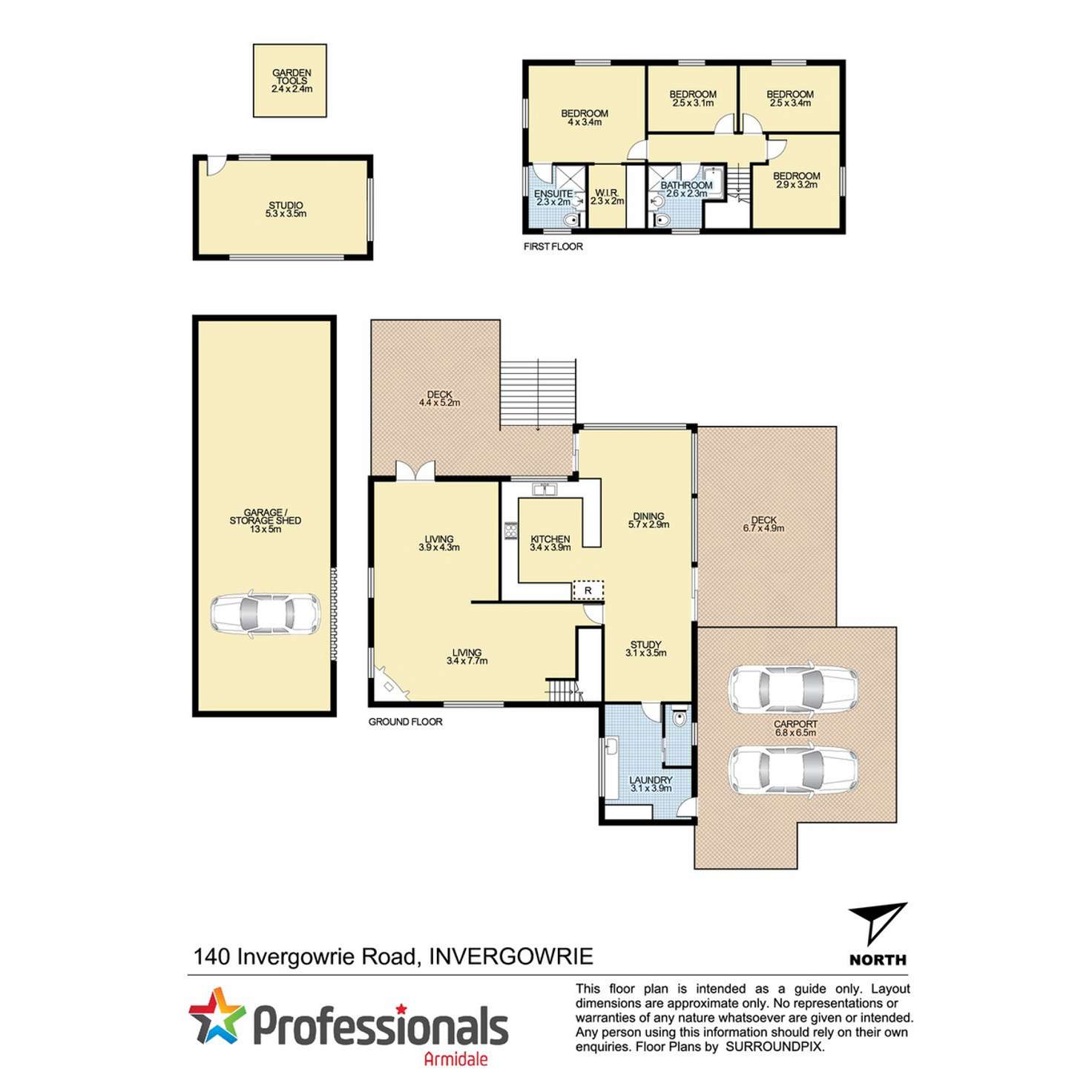 Floorplan of Homely house listing, 140 Invergowrie Road, Invergowrie NSW 2350