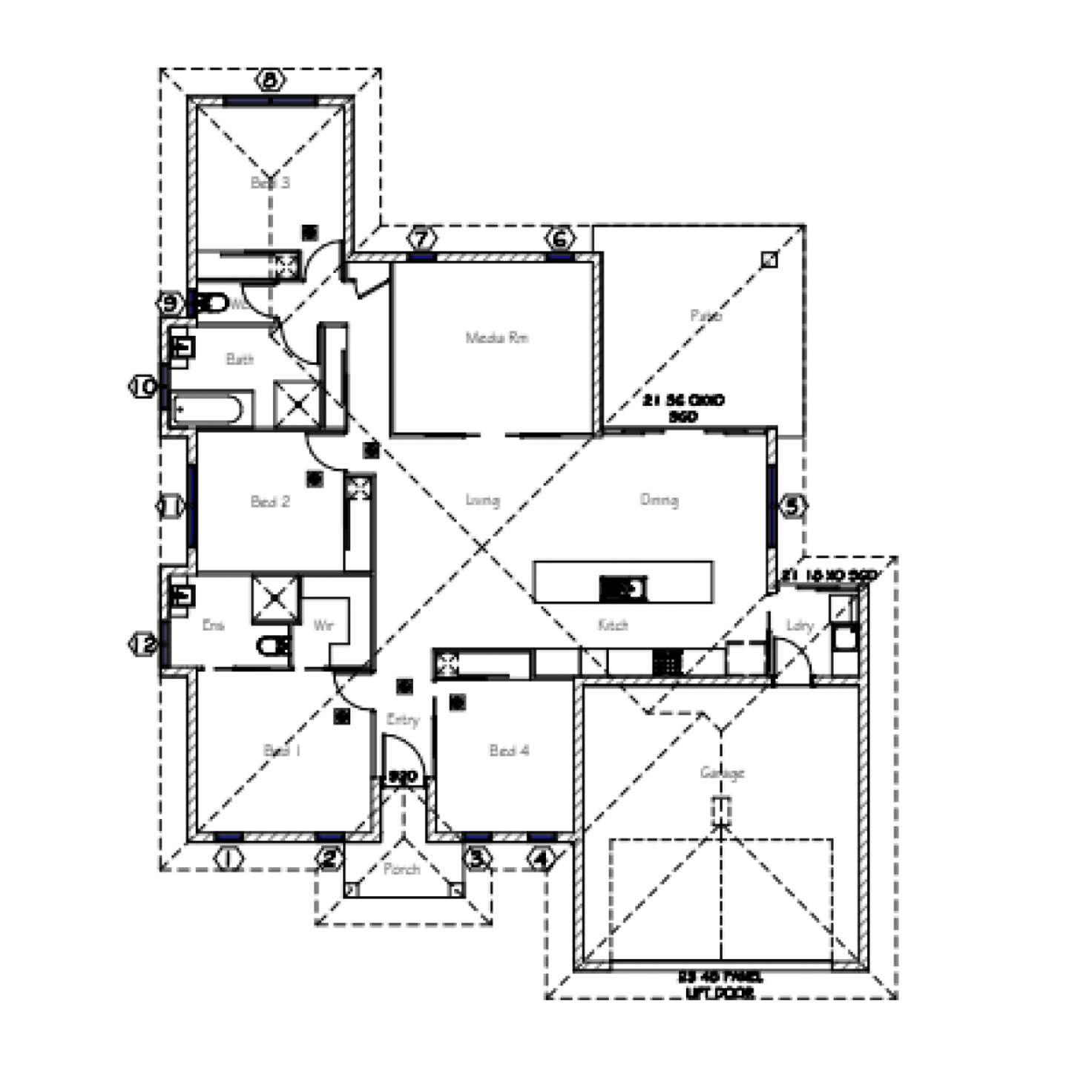 Floorplan of Homely house listing, 4 Allara Street, Mareeba QLD 4880