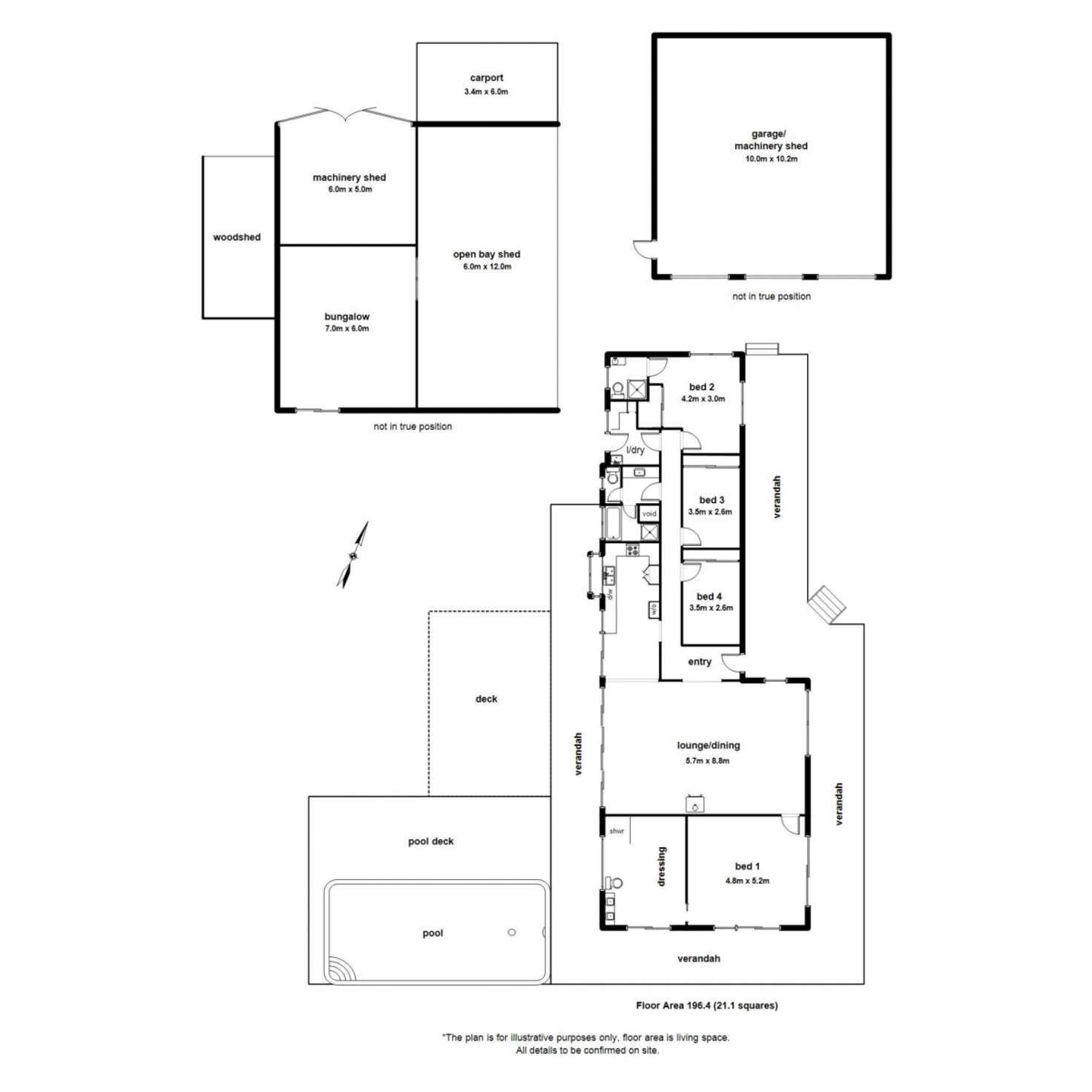 Floorplan of Homely house listing, 97 Tschampions Road, Macclesfield VIC 3782