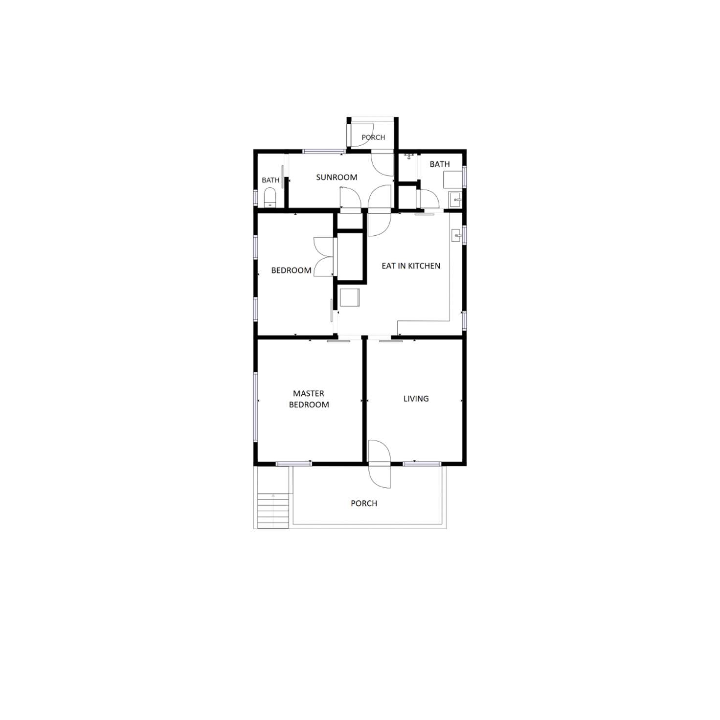 Floorplan of Homely house listing, 13 Railway Avenue, Yackandandah VIC 3749
