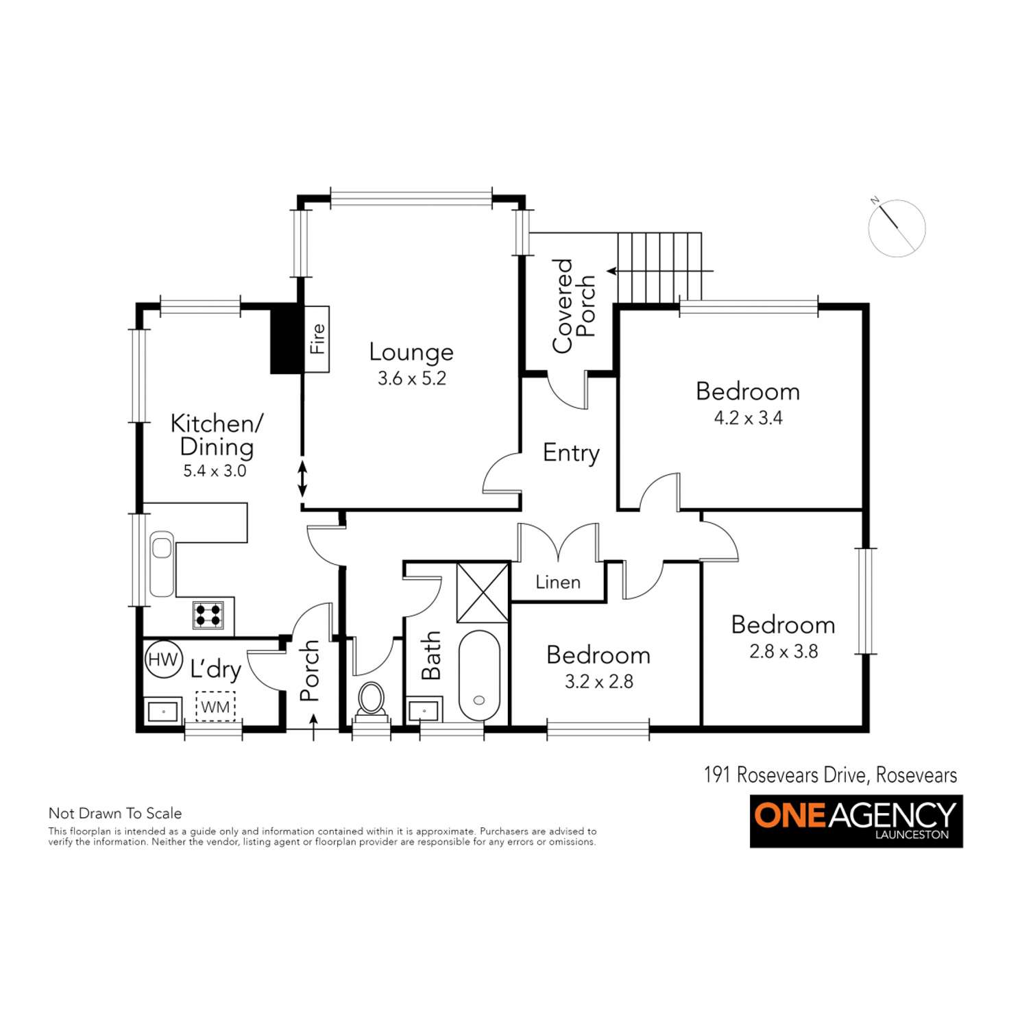 Floorplan of Homely house listing, 191 Rosevears Drive, Rosevears TAS 7277