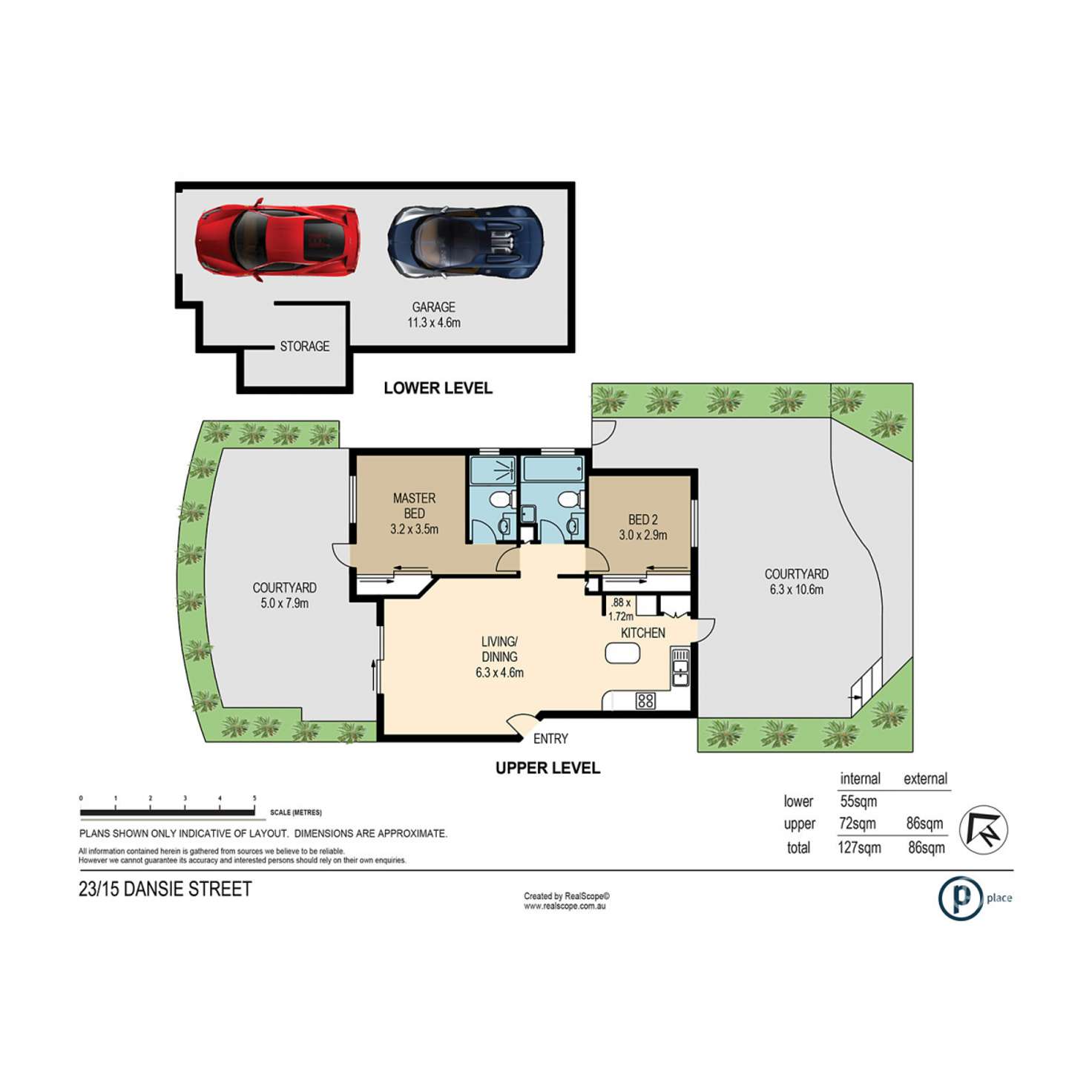 Floorplan of Homely apartment listing, 23/15 Dansie Street, Greenslopes QLD 4120