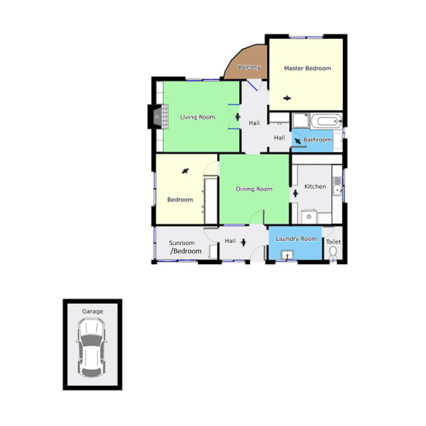 Floorplan of Homely house listing, 49 Eden Street, Bega NSW 2550