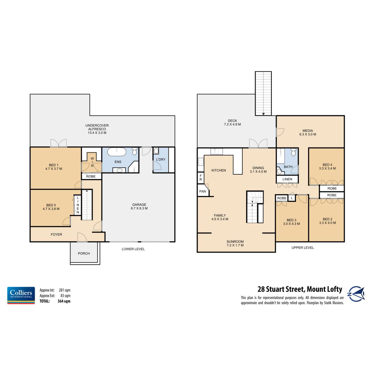 Floorplan of Homely house listing, 28 Stuart Street, Mount Lofty QLD 4350