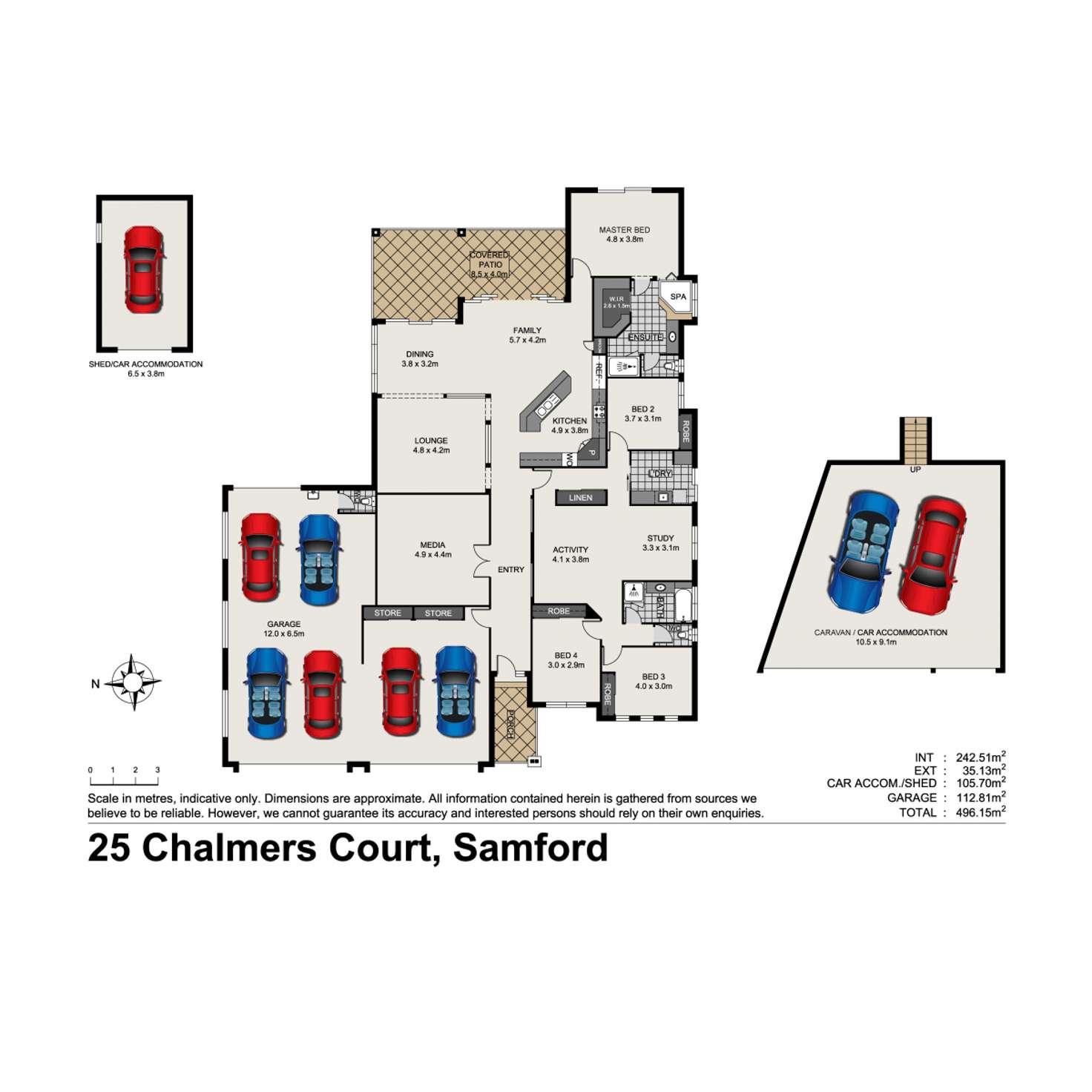 Floorplan of Homely house listing, 25 Chalmers Court, Samford Village QLD 4520