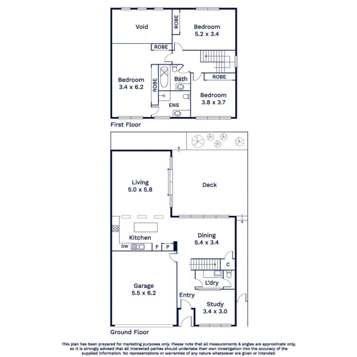 Floorplan of Homely house listing, 27 Woodruff Avenue, Maribyrnong VIC 3032