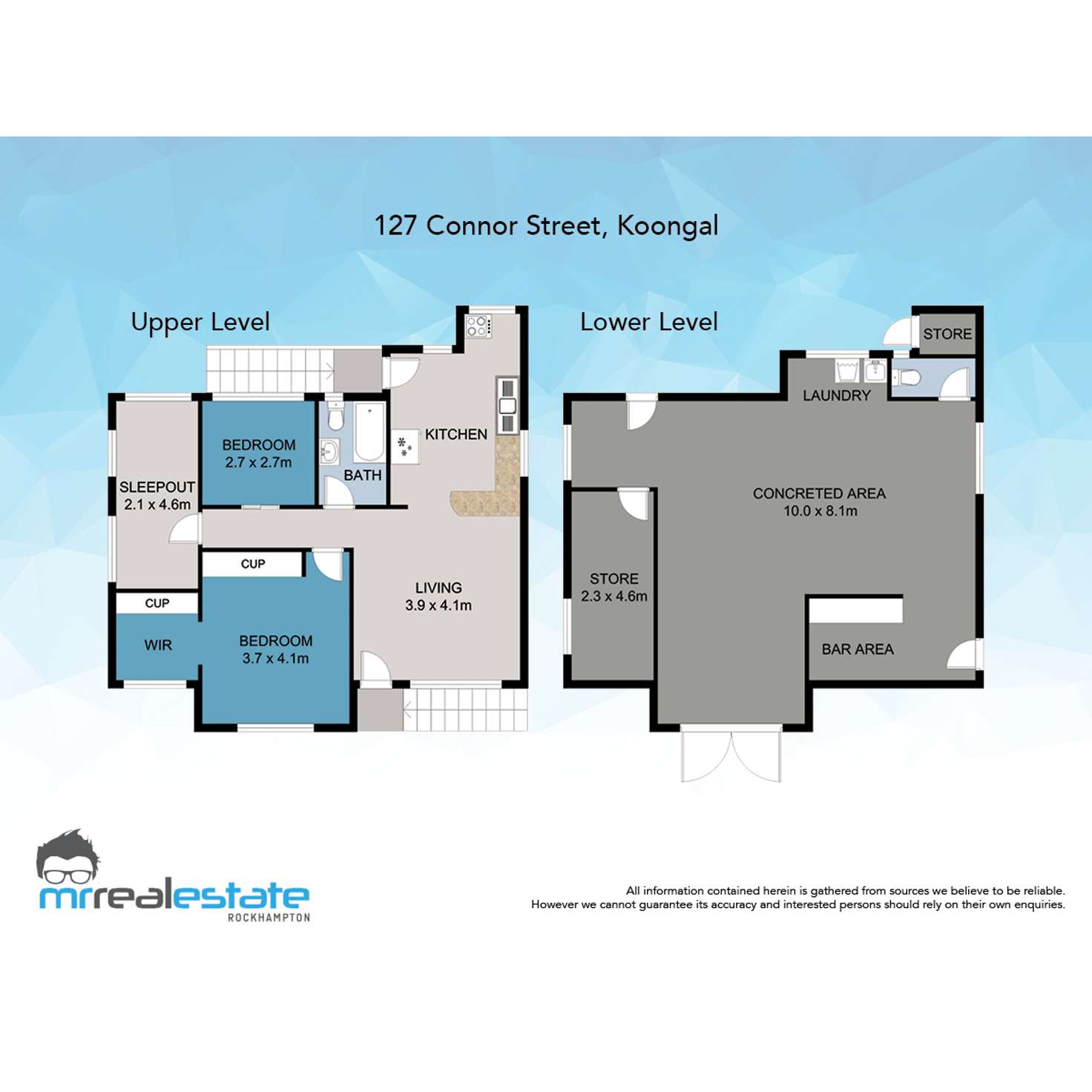 Floorplan of Homely house listing, 127 Connor Street, Koongal QLD 4701