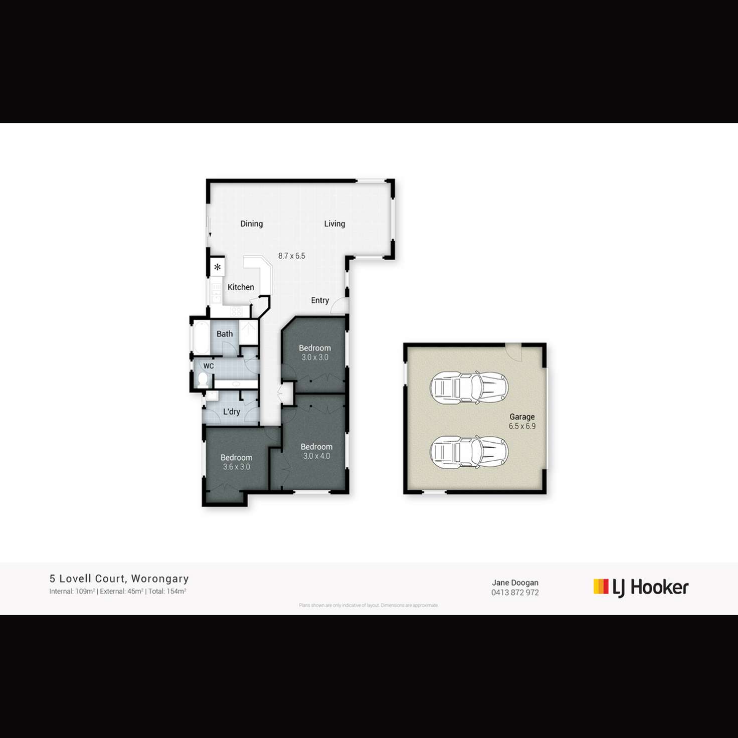 Floorplan of Homely house listing, 5 Lovell Court, Worongary QLD 4213