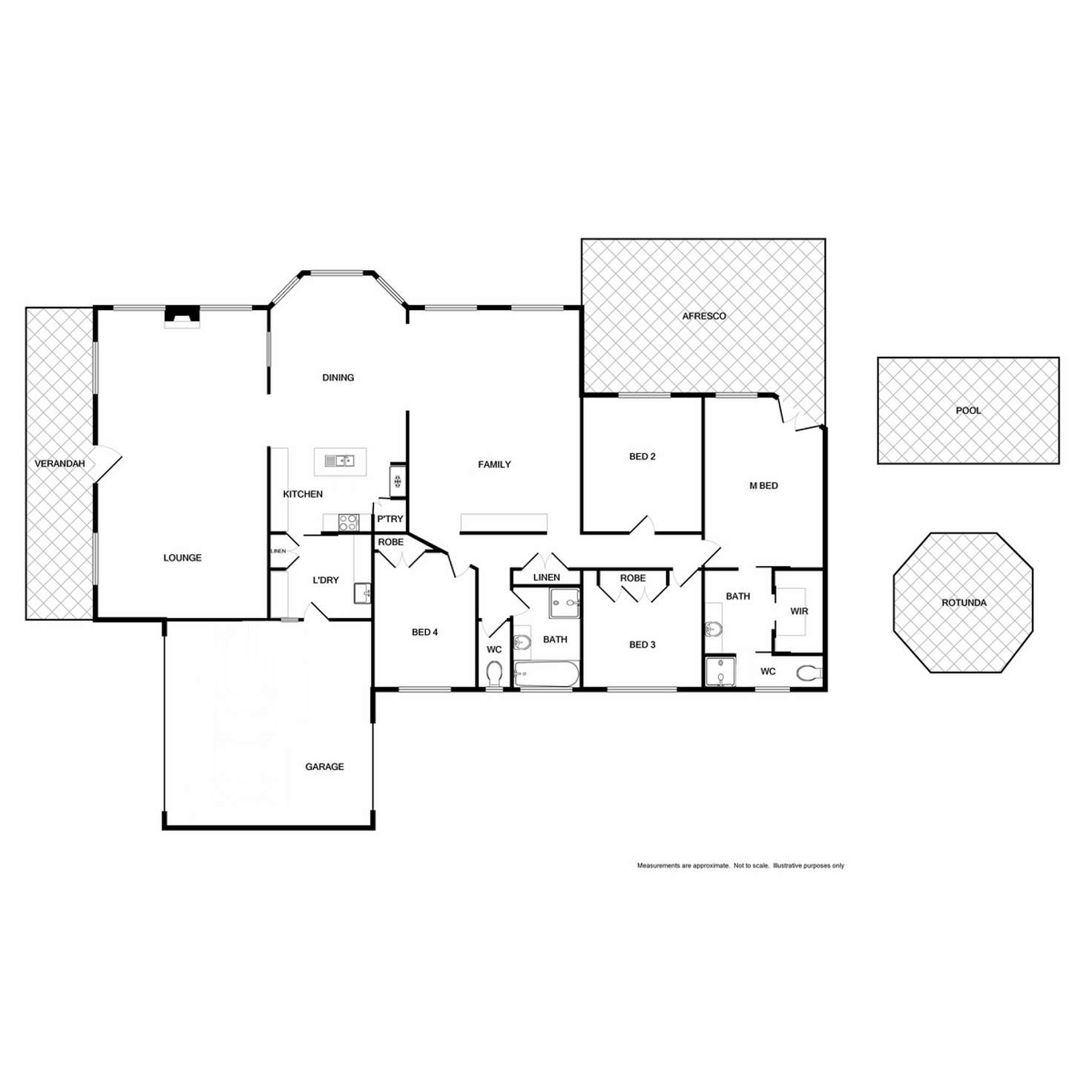 Floorplan of Homely house listing, 50 Hunter Street, Mansfield VIC 3722