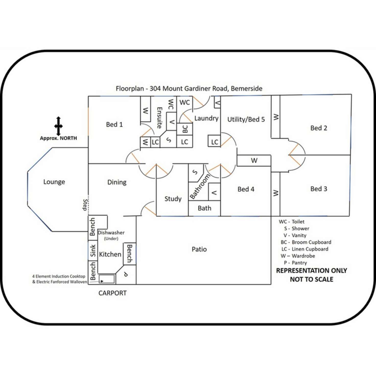 Floorplan of Homely house listing, 304 Mount Gardiner Road, Bemerside QLD 4850