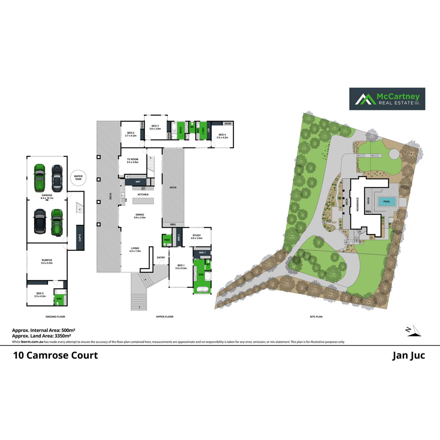 Floorplan of Homely house listing, 10 Camrose Court, Jan Juc VIC 3228