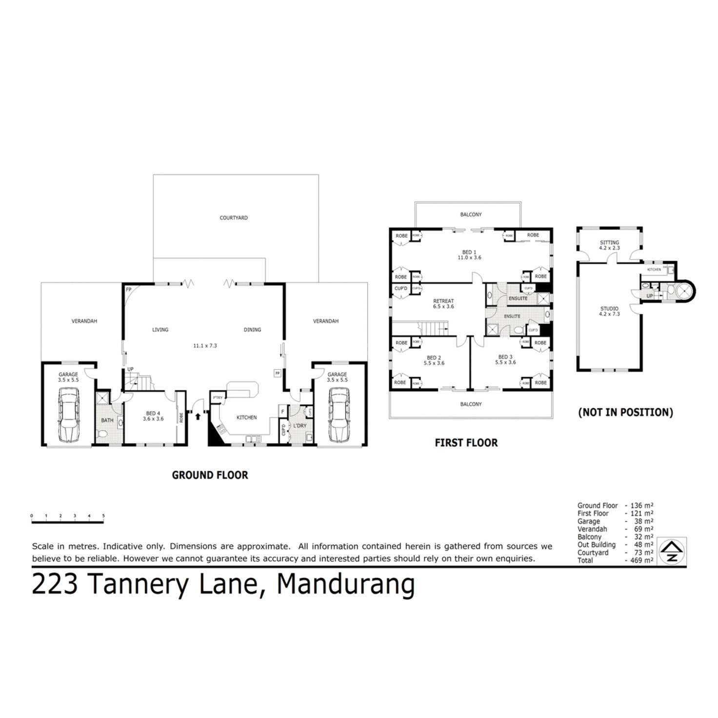 Floorplan of Homely house listing, 223 Tannery Lane, Mandurang VIC 3551