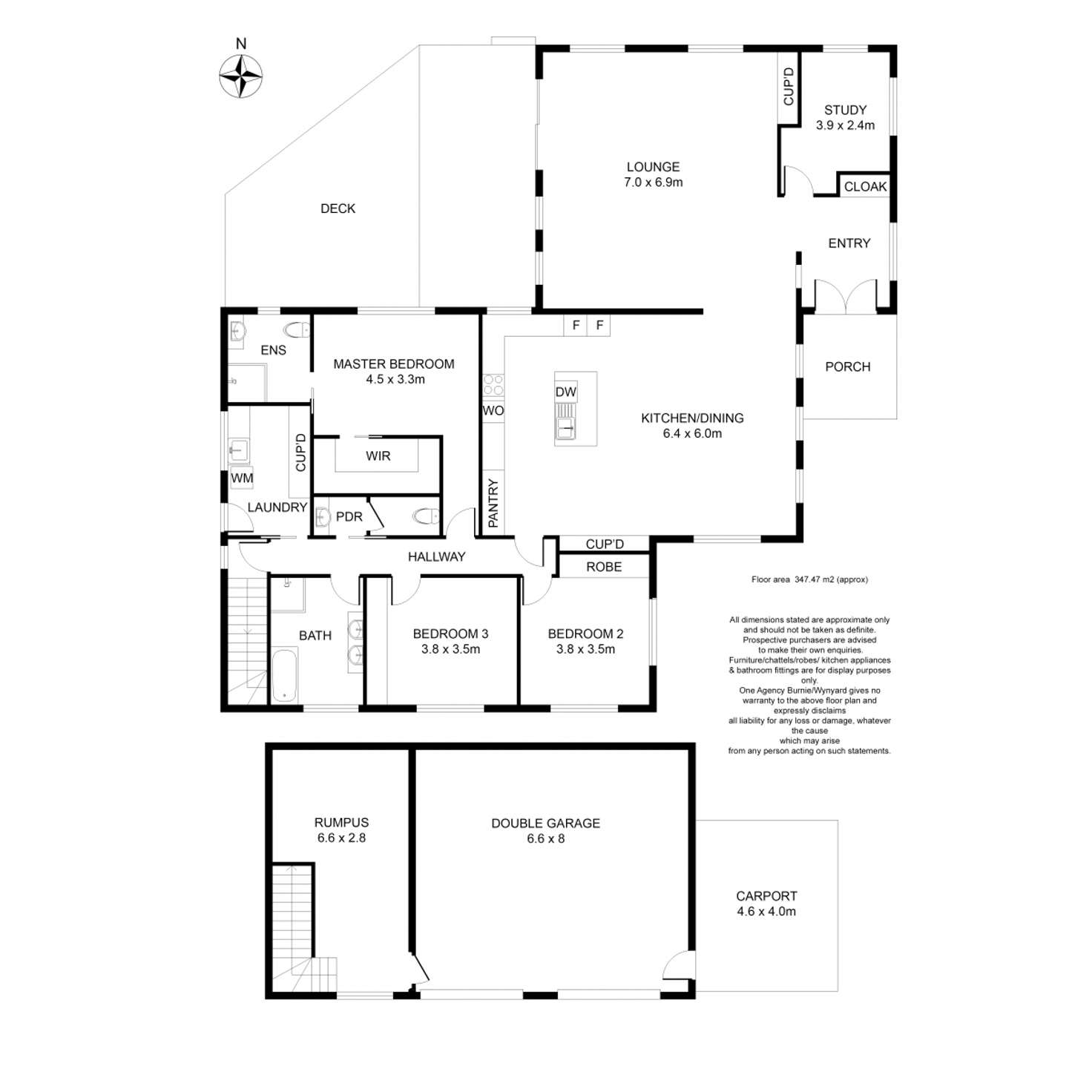 Floorplan of Homely house listing, 1 Gardiner Place, Penguin TAS 7316
