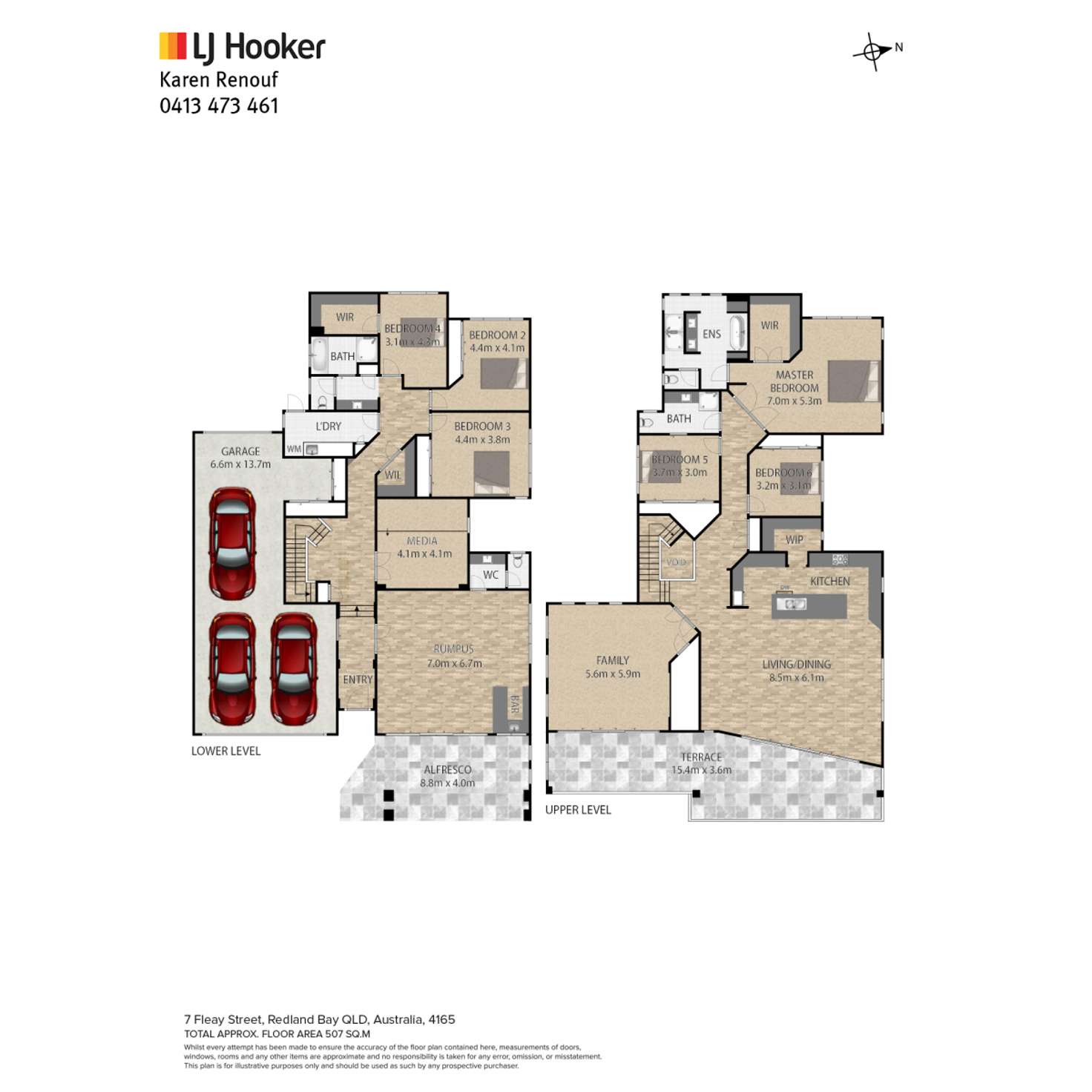 Floorplan of Homely house listing, 7 Fleay Street, Redland Bay QLD 4165