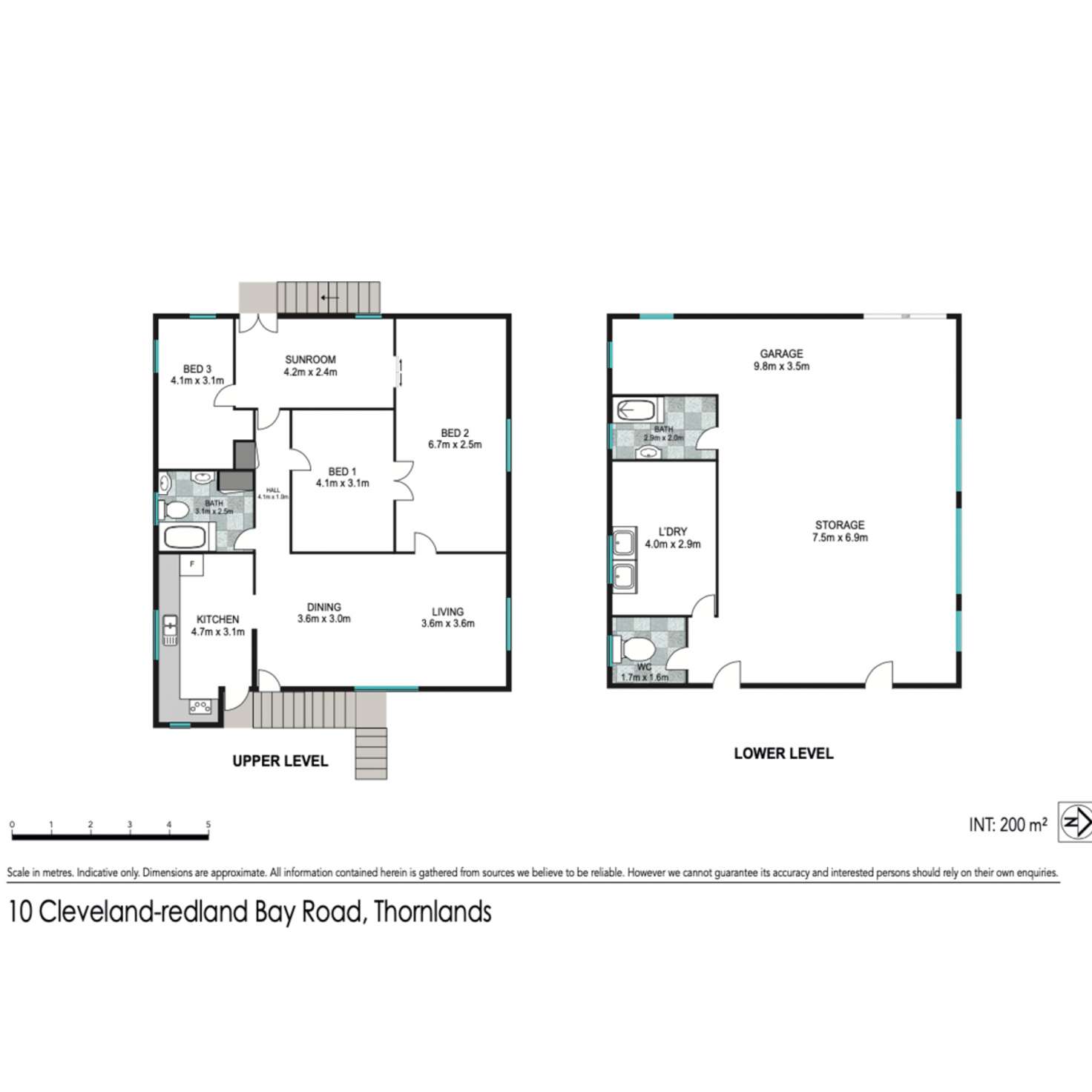 Floorplan of Homely house listing, 10 Cleveland Redland Bay Road, Thornlands QLD 4164