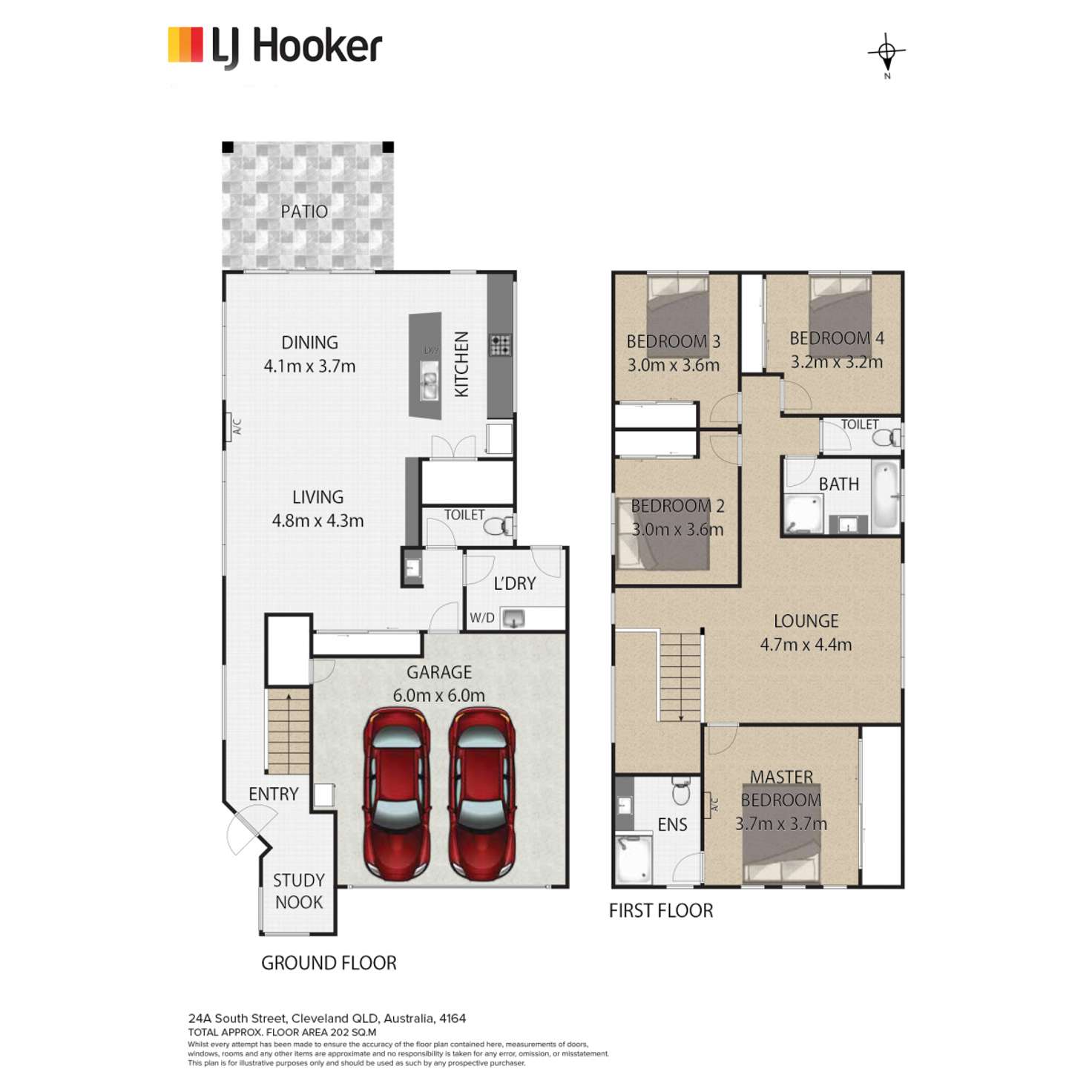 Floorplan of Homely house listing, 24A South Street, Thornlands QLD 4164