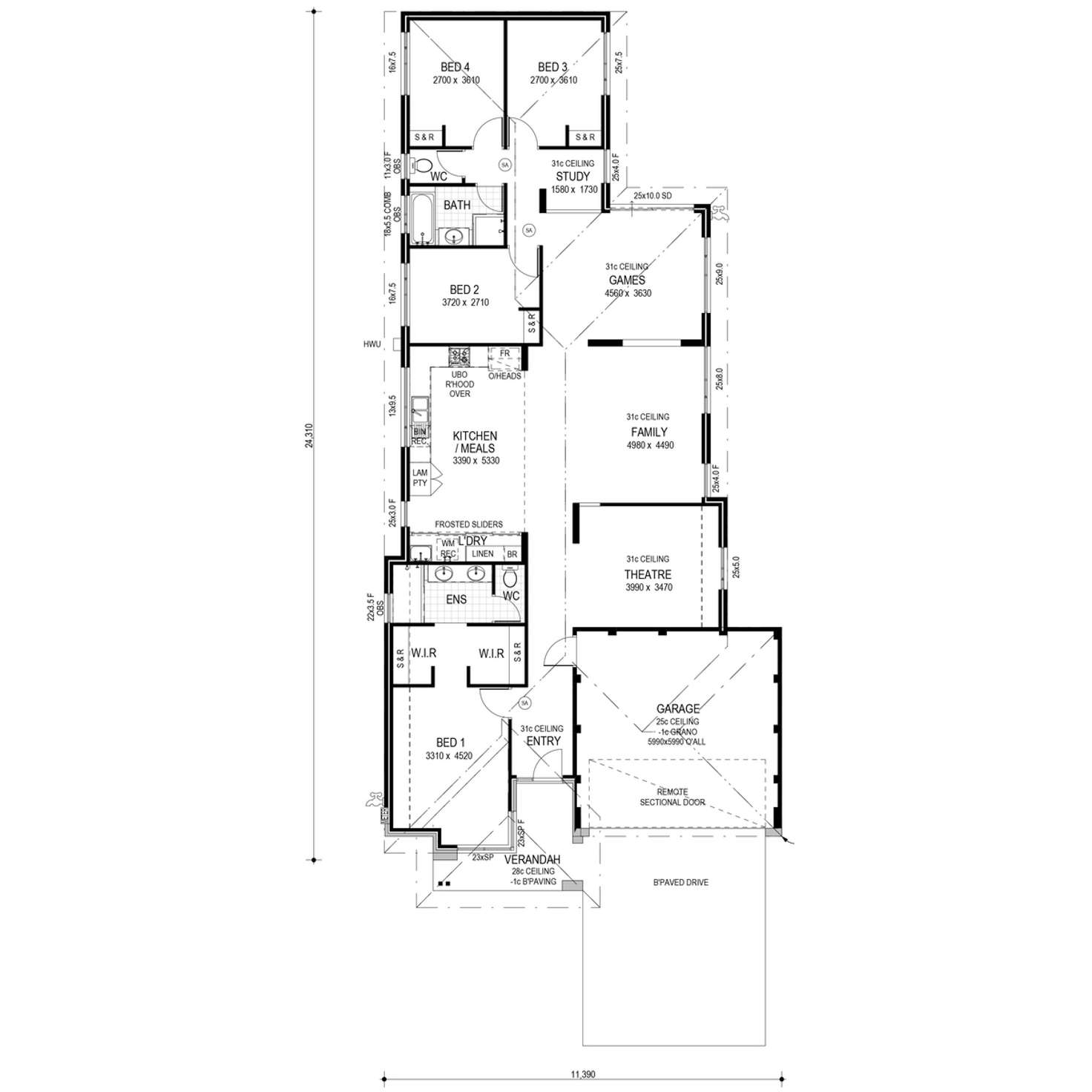 Floorplan of Homely house listing, 18 Silas Parade, Alkimos WA 6038