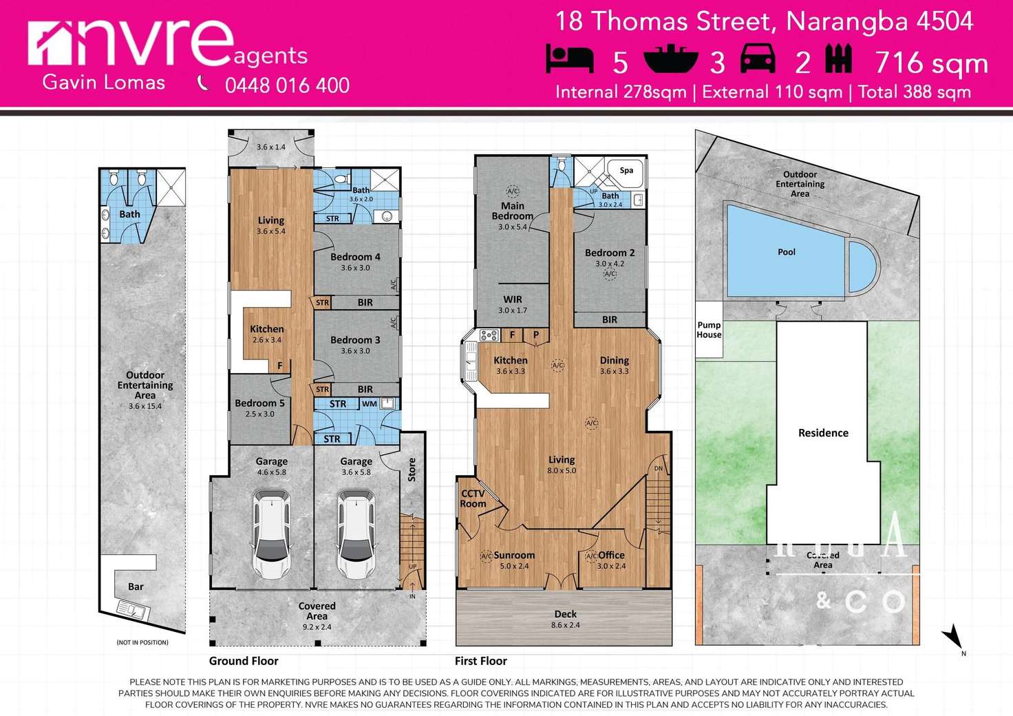 Floorplan of Homely house listing, 18 Thomas Street, Narangba QLD 4504