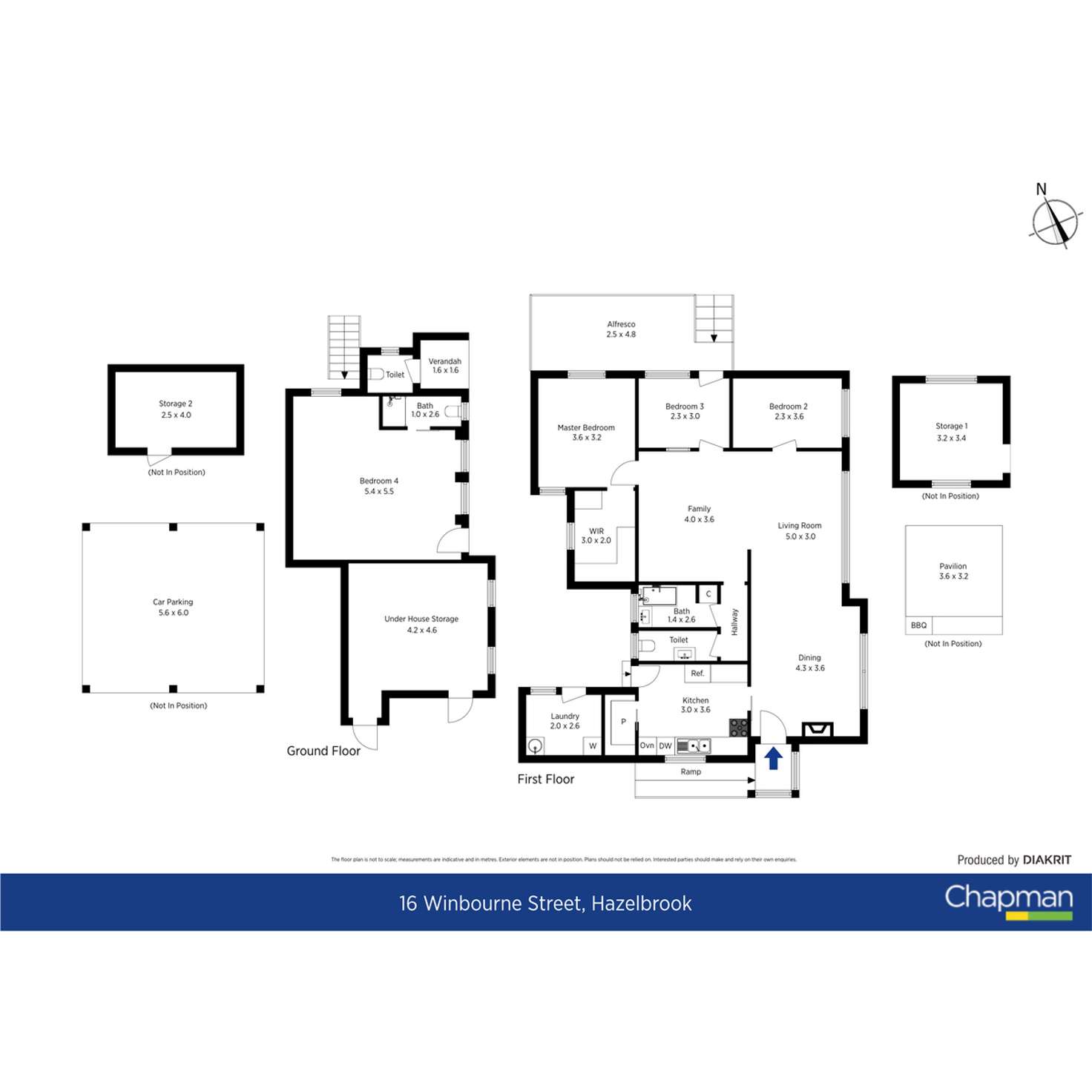 Floorplan of Homely house listing, 16 Winbourne Road, Hazelbrook NSW 2779