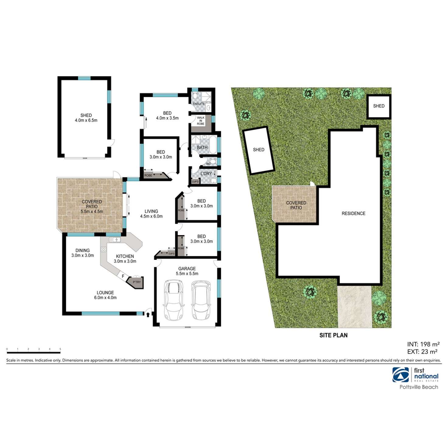 Floorplan of Homely house listing, 5 Forest Oak Crescent, Bogangar NSW 2488