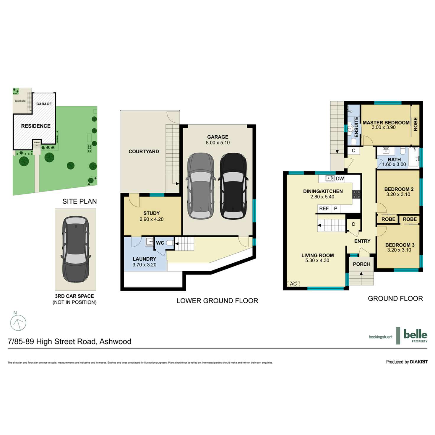 Floorplan of Homely unit listing, 7/83-89 High Street Road, Ashwood VIC 3147