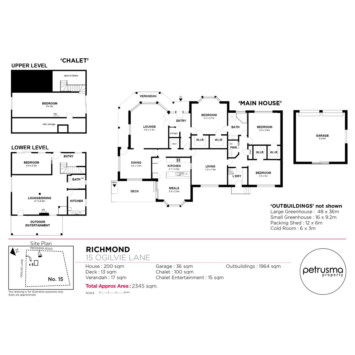 Floorplan of Homely house listing, 15 Ogilvie Lane, Richmond TAS 7025