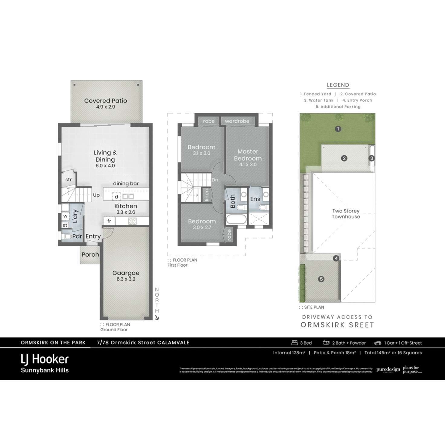 Floorplan of Homely townhouse listing, 7/78 Ormskirk Street, Calamvale QLD 4116
