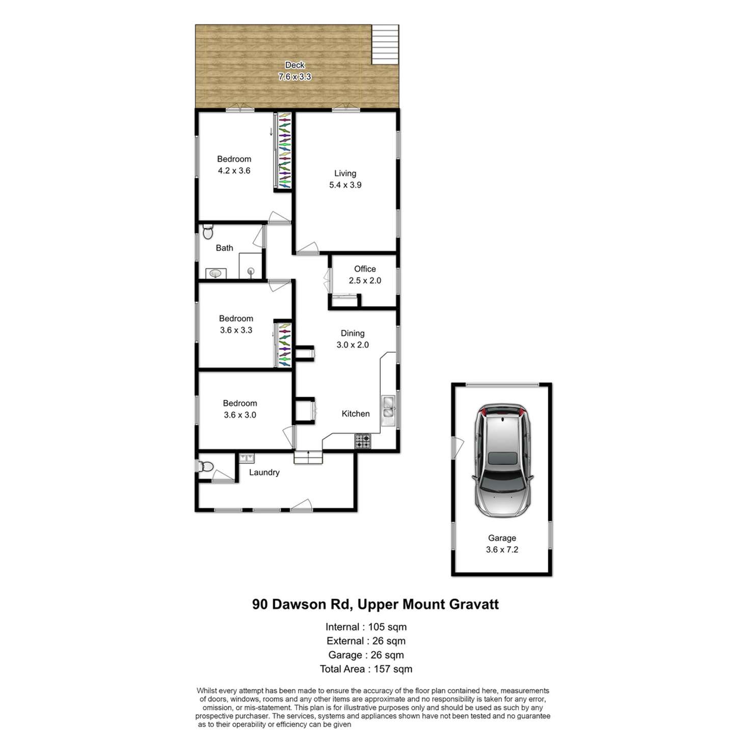 Floorplan of Homely house listing, 90 Dawson Road, Upper Mount Gravatt QLD 4122