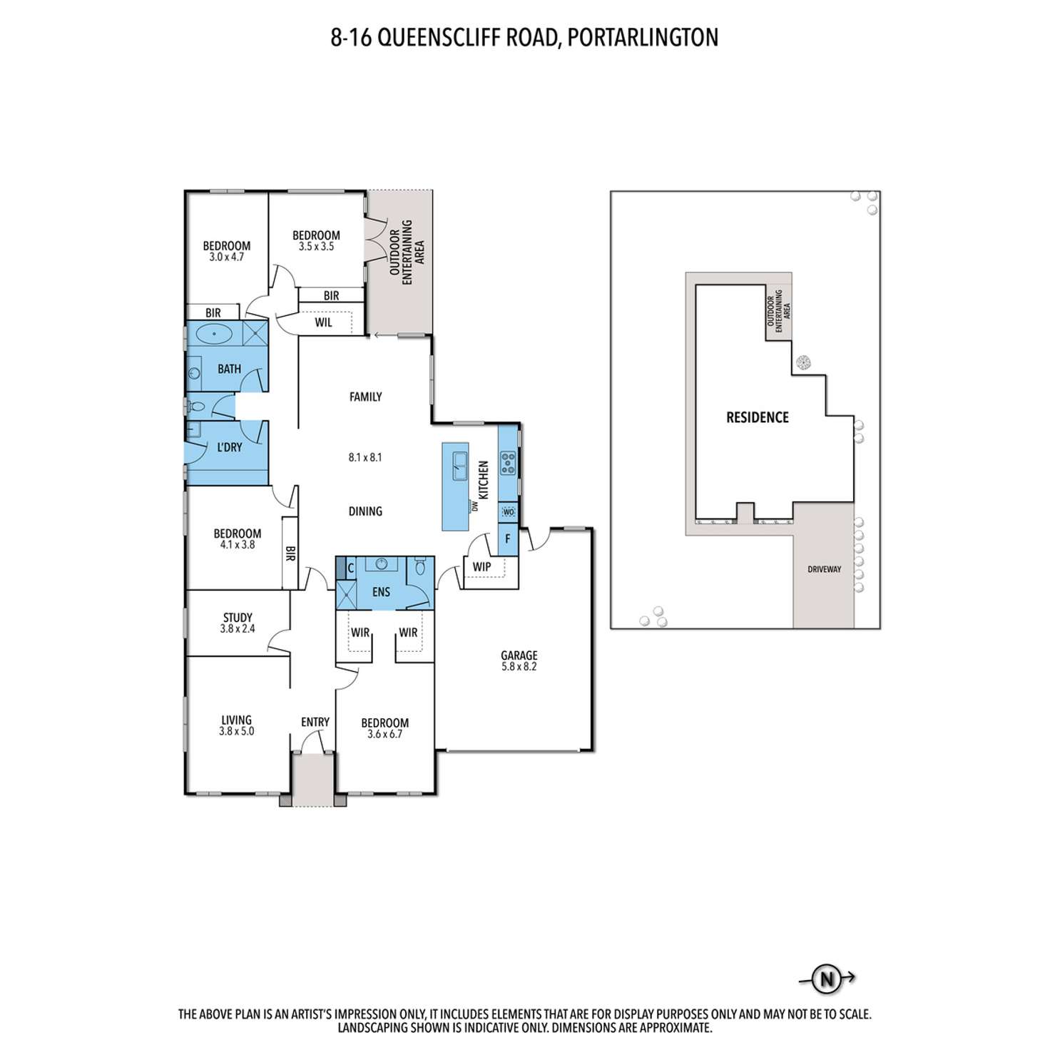 Floorplan of Homely house listing, Lot 4 / 4-8 Queenscliff Road, Portarlington VIC 3223
