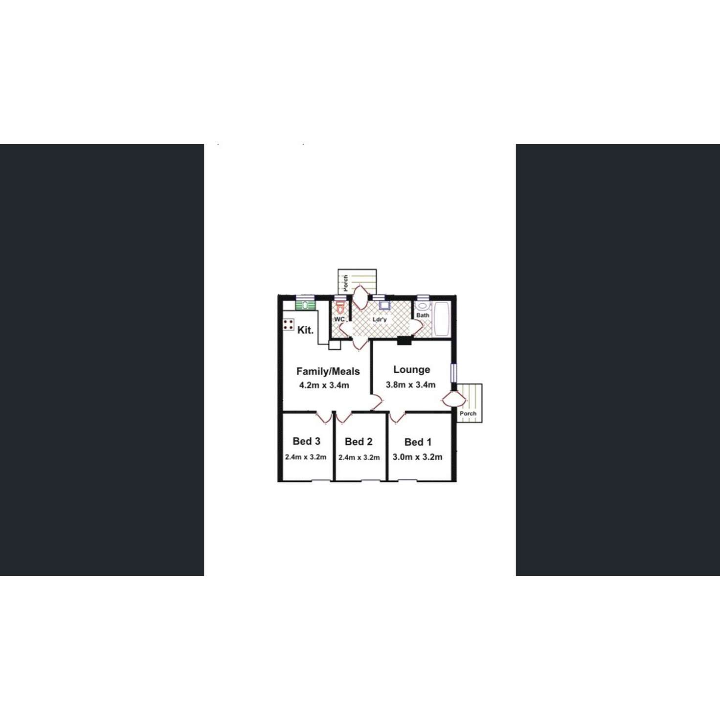 Floorplan of Homely house listing, 101 Waterloo Corner Road, Salisbury SA 5108