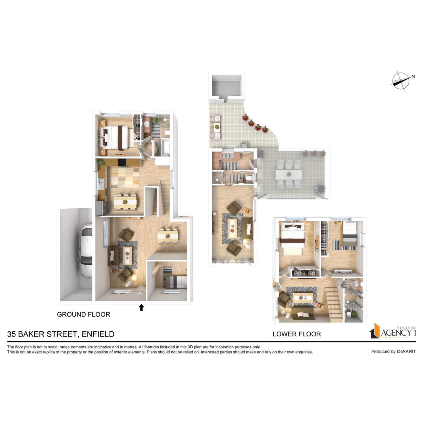 Floorplan of Homely house listing, 35 Baker Street, Enfield NSW 2136
