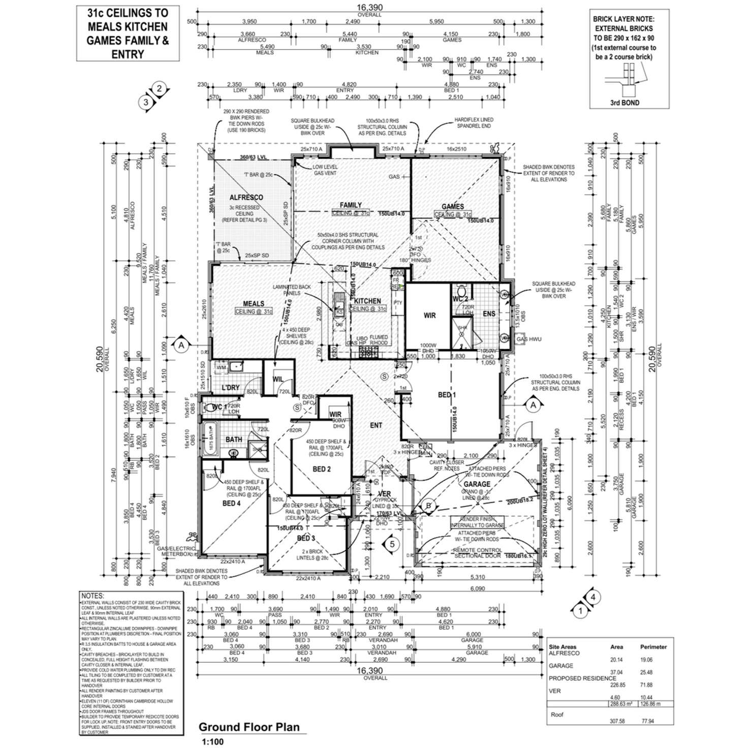 Floorplan of Homely house listing, 1 Arniston Way, Darch WA 6065