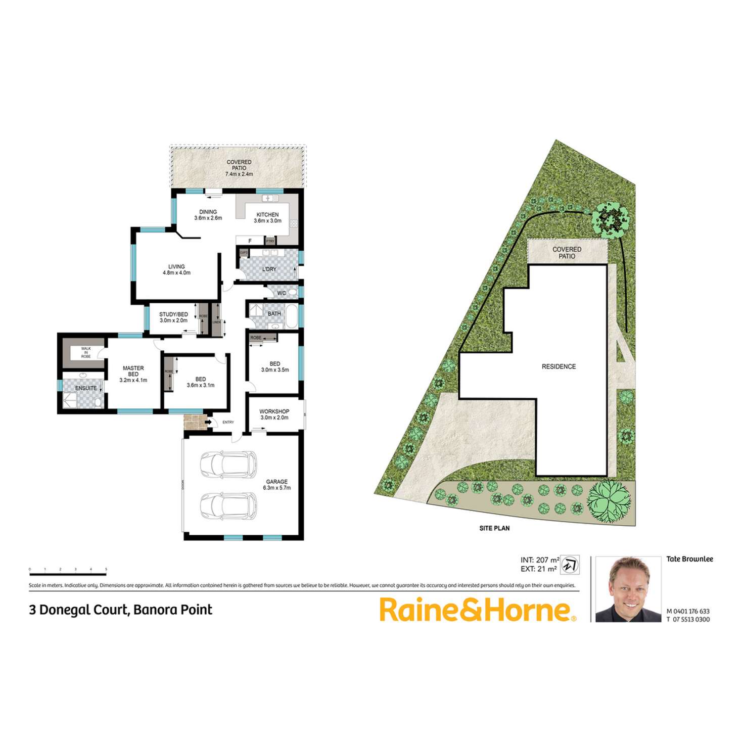 Floorplan of Homely house listing, 3 Donegal Court, Banora Point NSW 2486