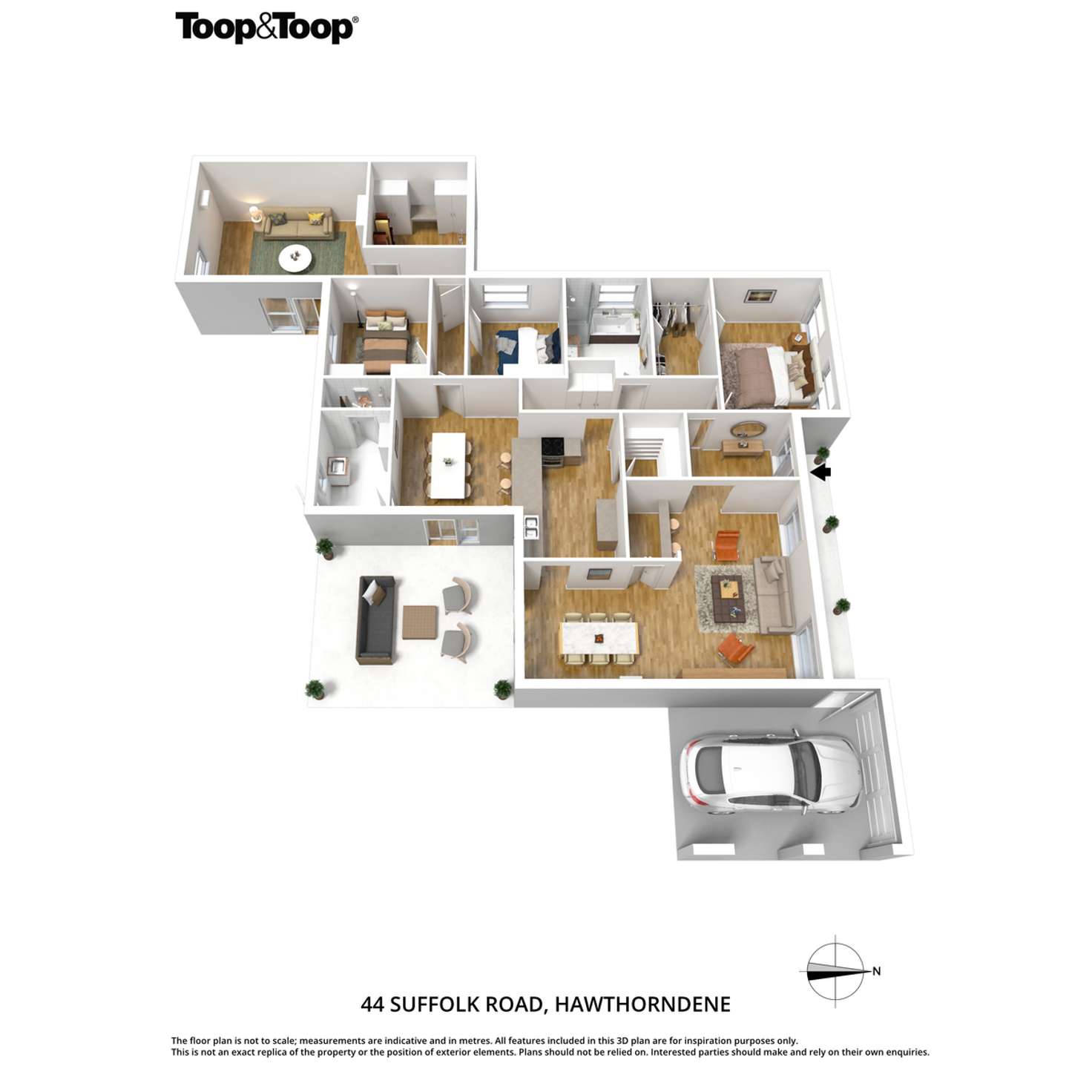 Floorplan of Homely house listing, 44 Suffolk Road, Hawthorndene SA 5051