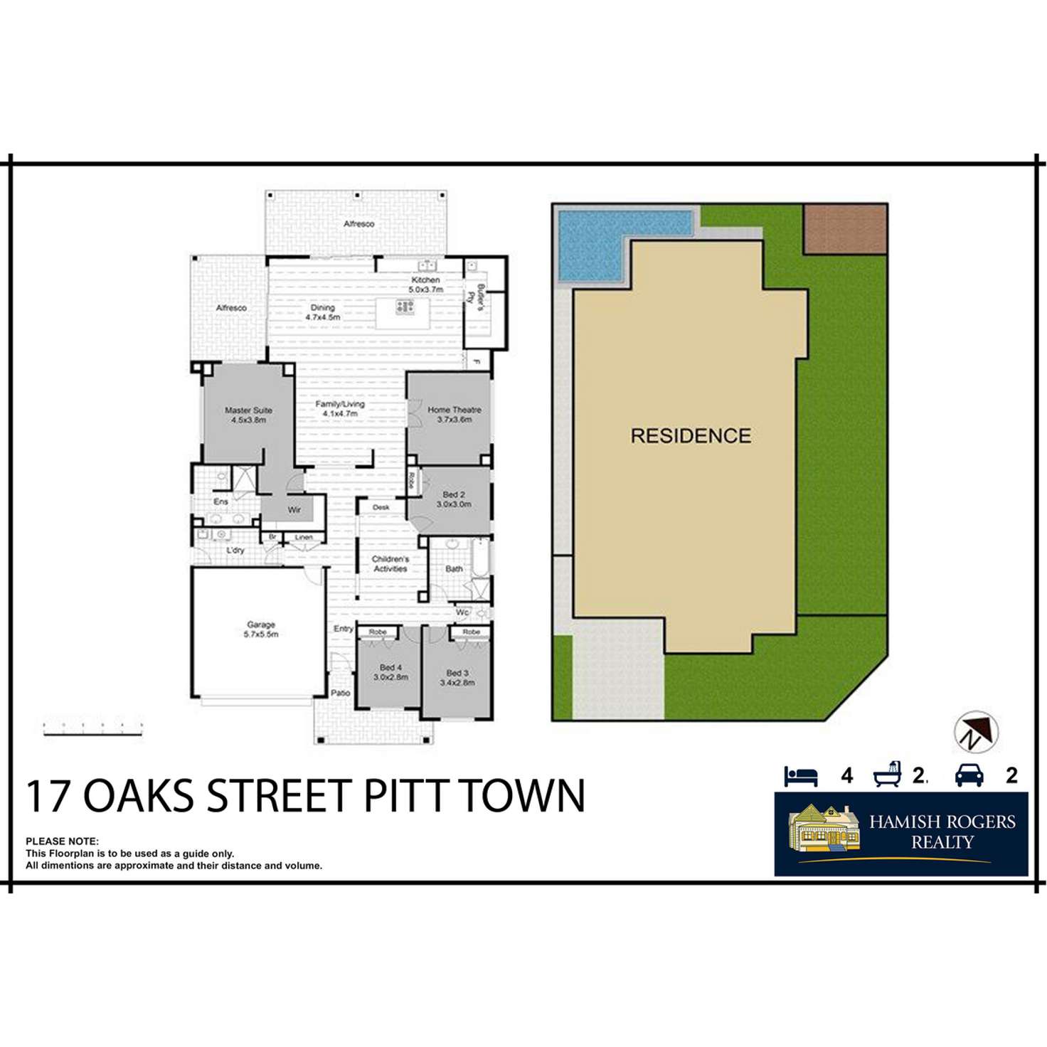 Floorplan of Homely house listing, 17 Oaks Street, Pitt Town NSW 2756