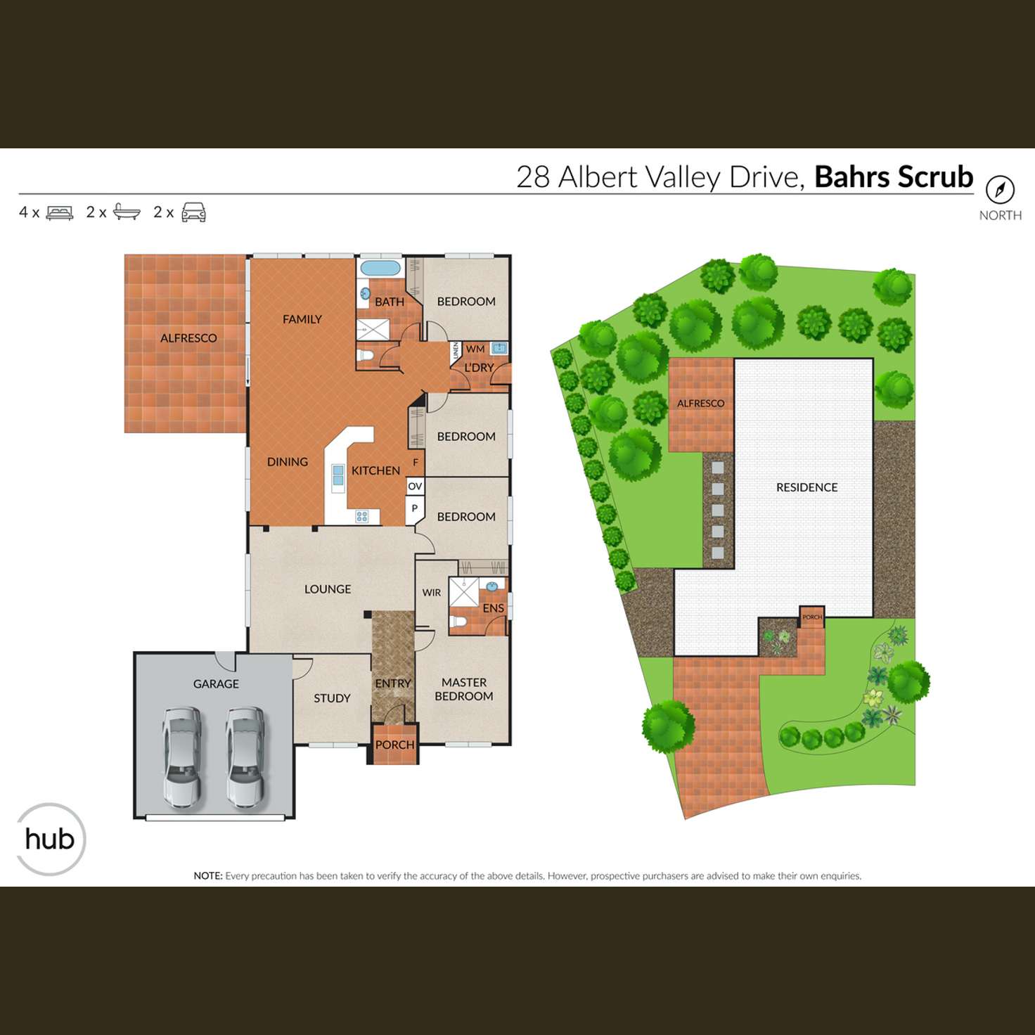 Floorplan of Homely house listing, 28 Albert Valley Drive, Bahrs Scrub QLD 4207