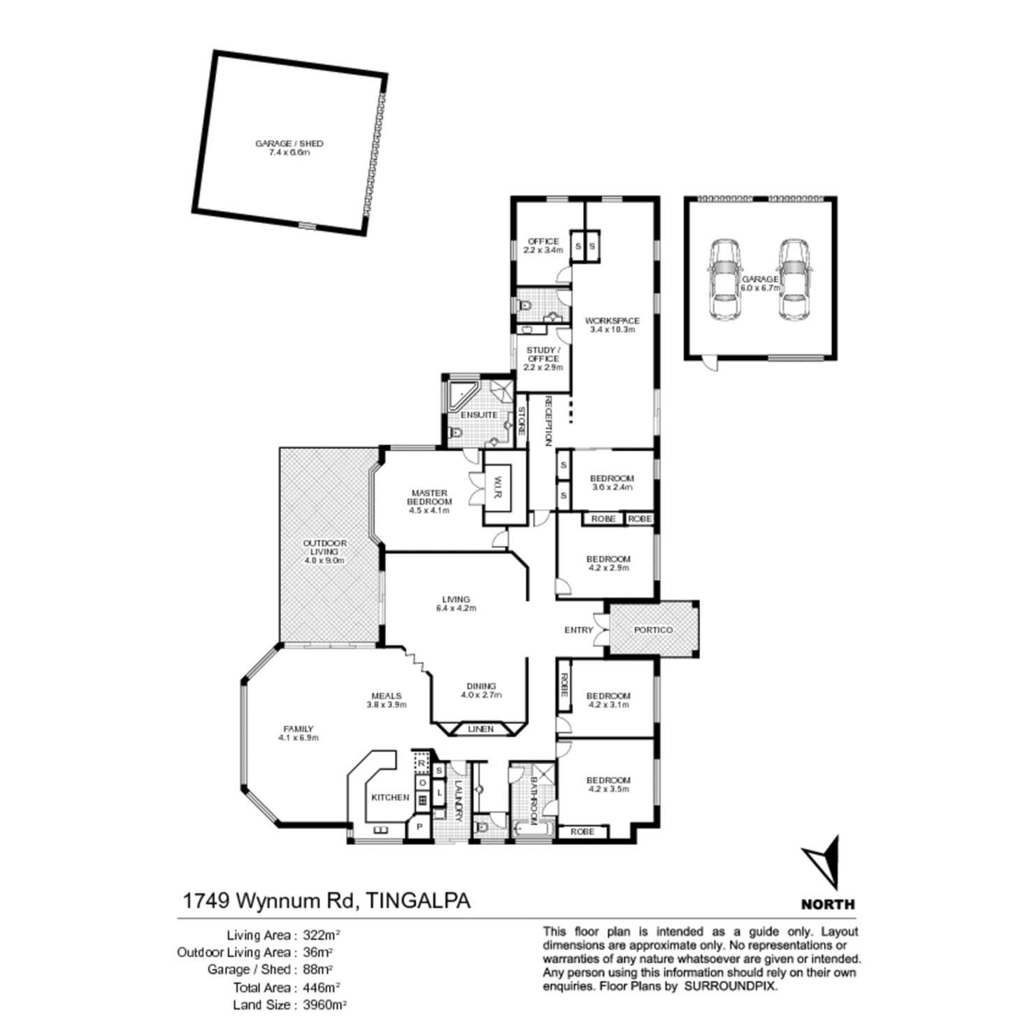 Floorplan of Homely house listing, 1749 Wynnum Road, Tingalpa QLD 4173