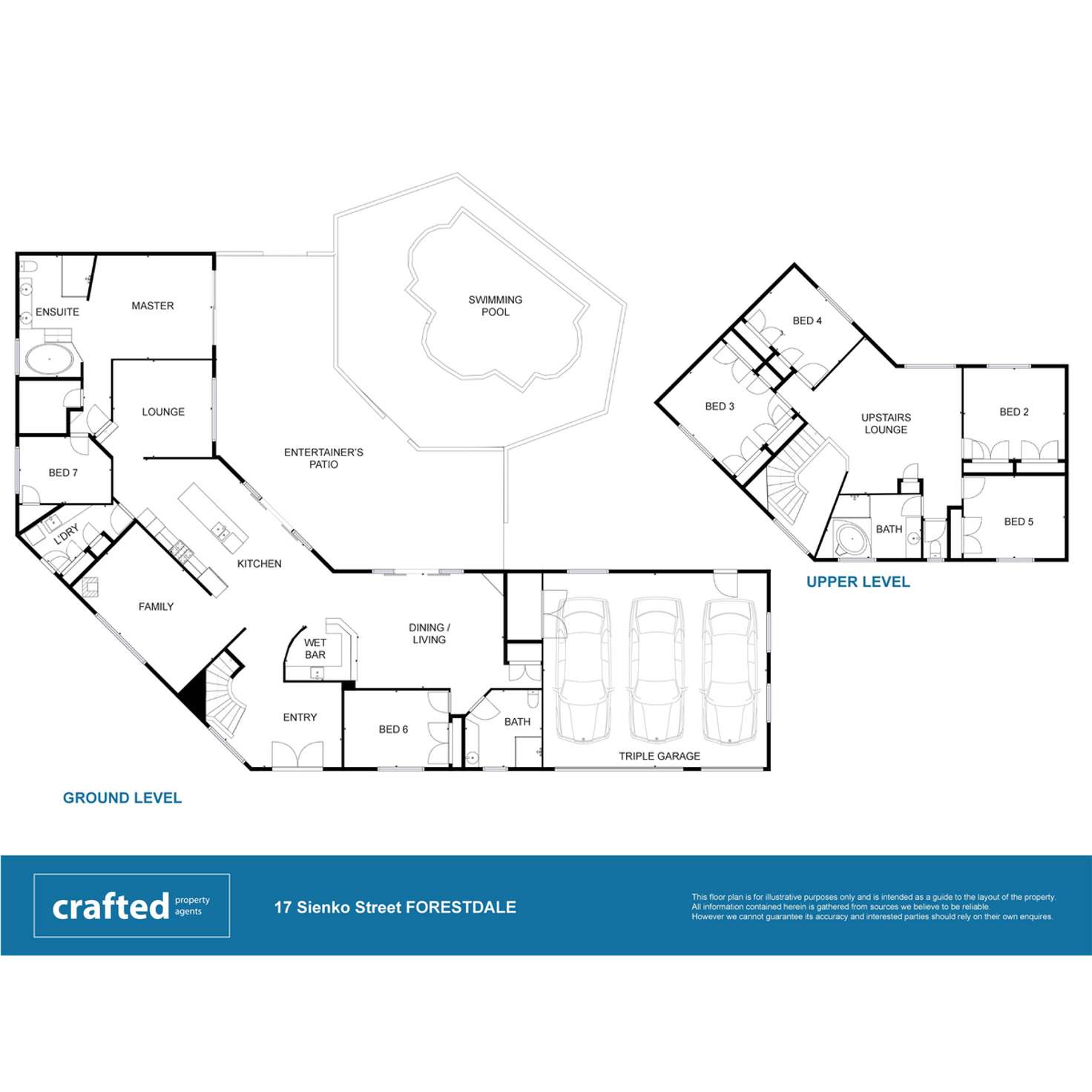 Floorplan of Homely house listing, 17 Sienko Street, Forestdale QLD 4118