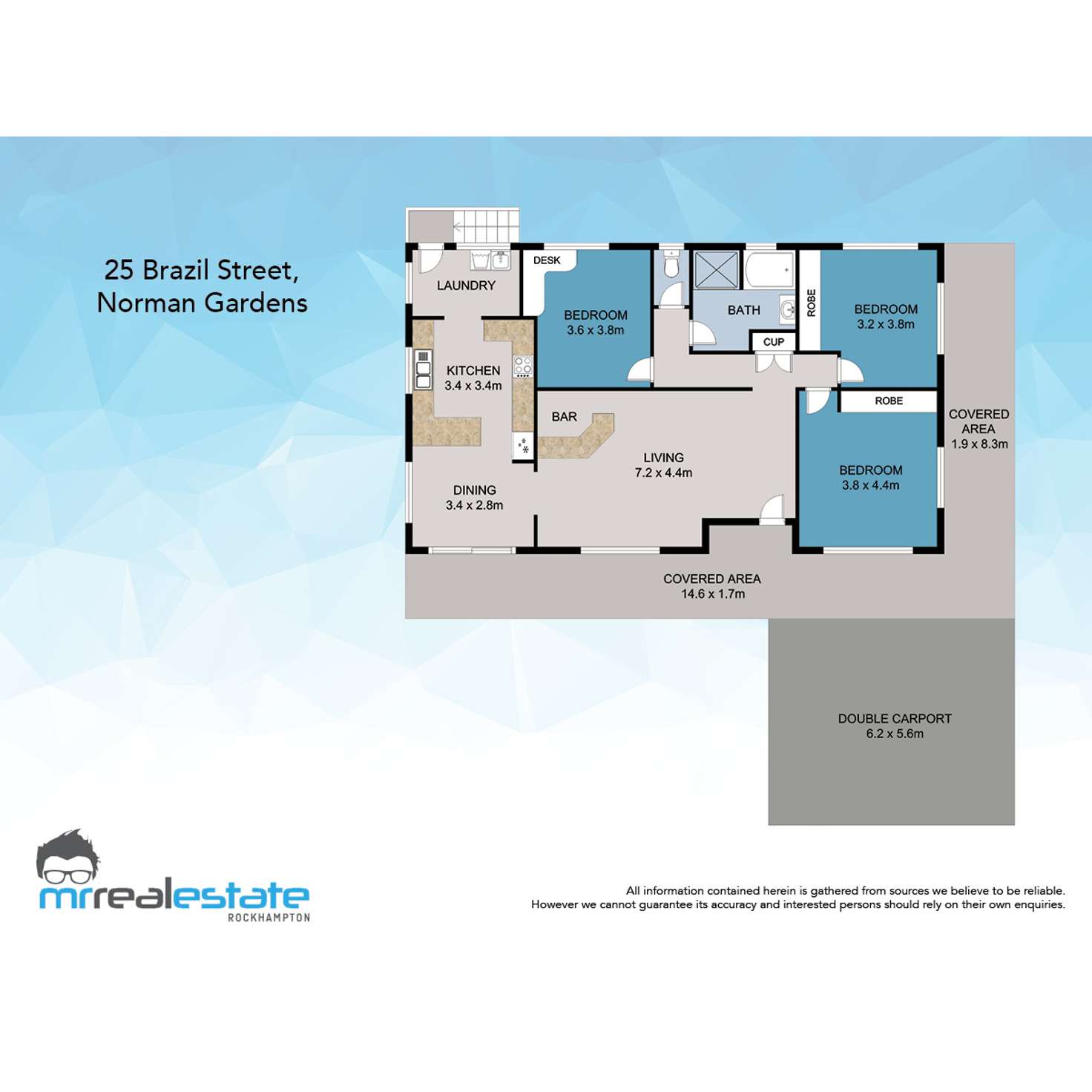 Floorplan of Homely house listing, 25 Brazil Street, Norman Gardens QLD 4701