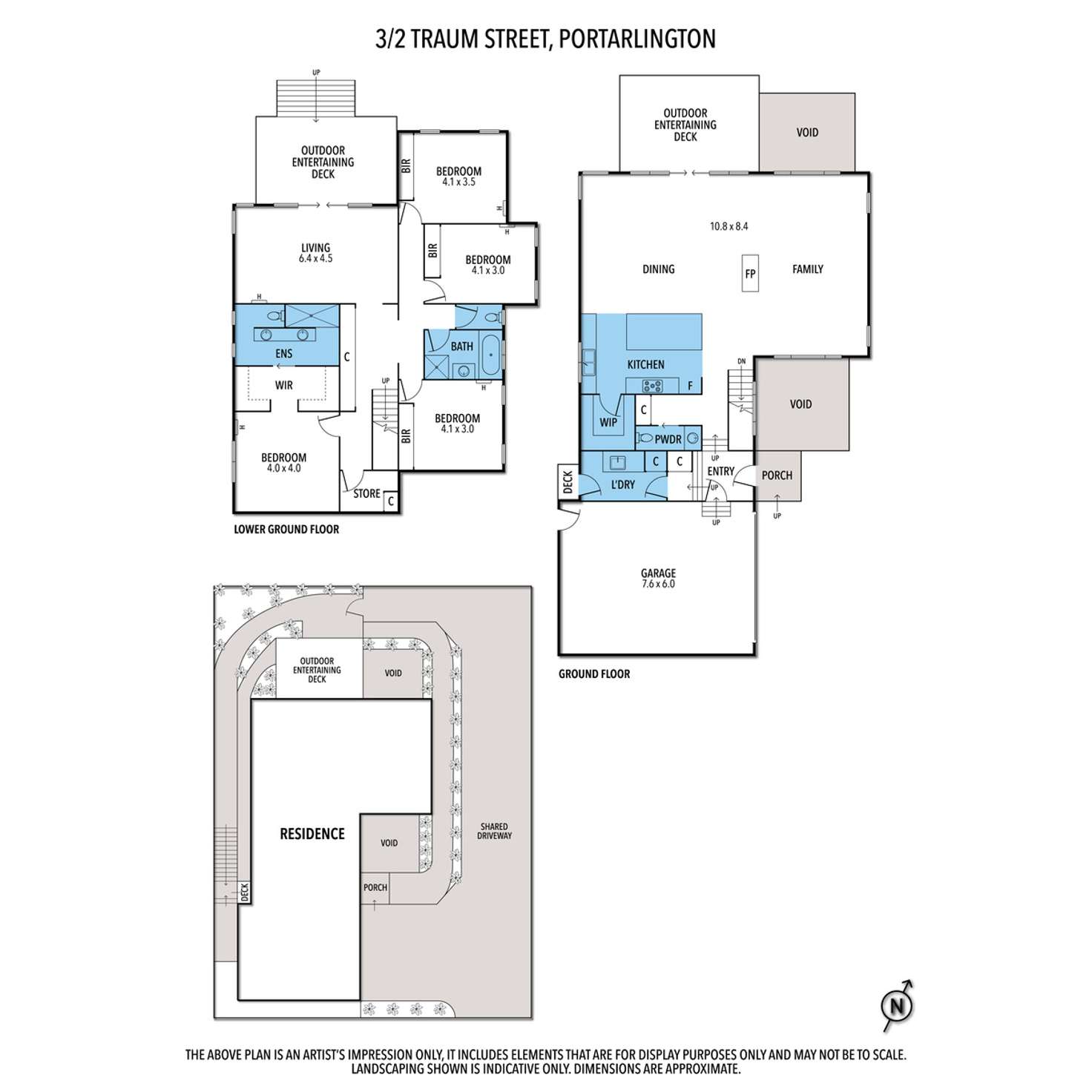Floorplan of Homely house listing, 3/2 Traum Street, Portarlington VIC 3223