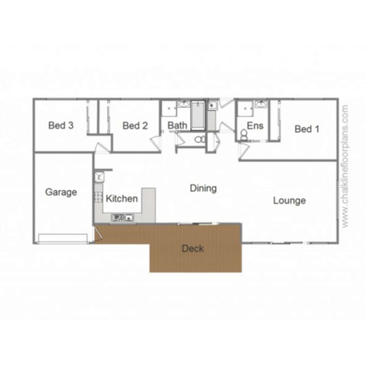 Floorplan of Homely house listing, 131B Highton Lane, Mansfield VIC 3722