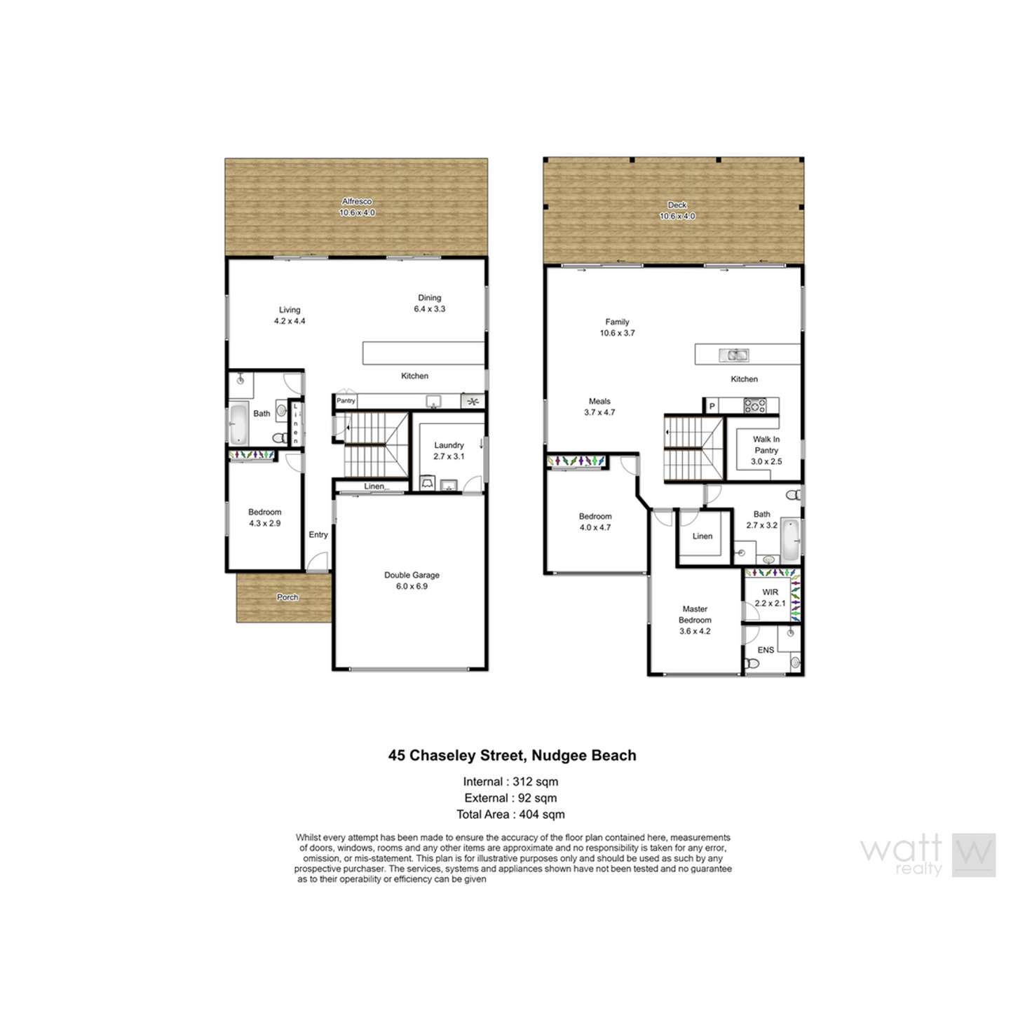 Floorplan of Homely house listing, 45 Chaseley Street, Nudgee Beach QLD 4014
