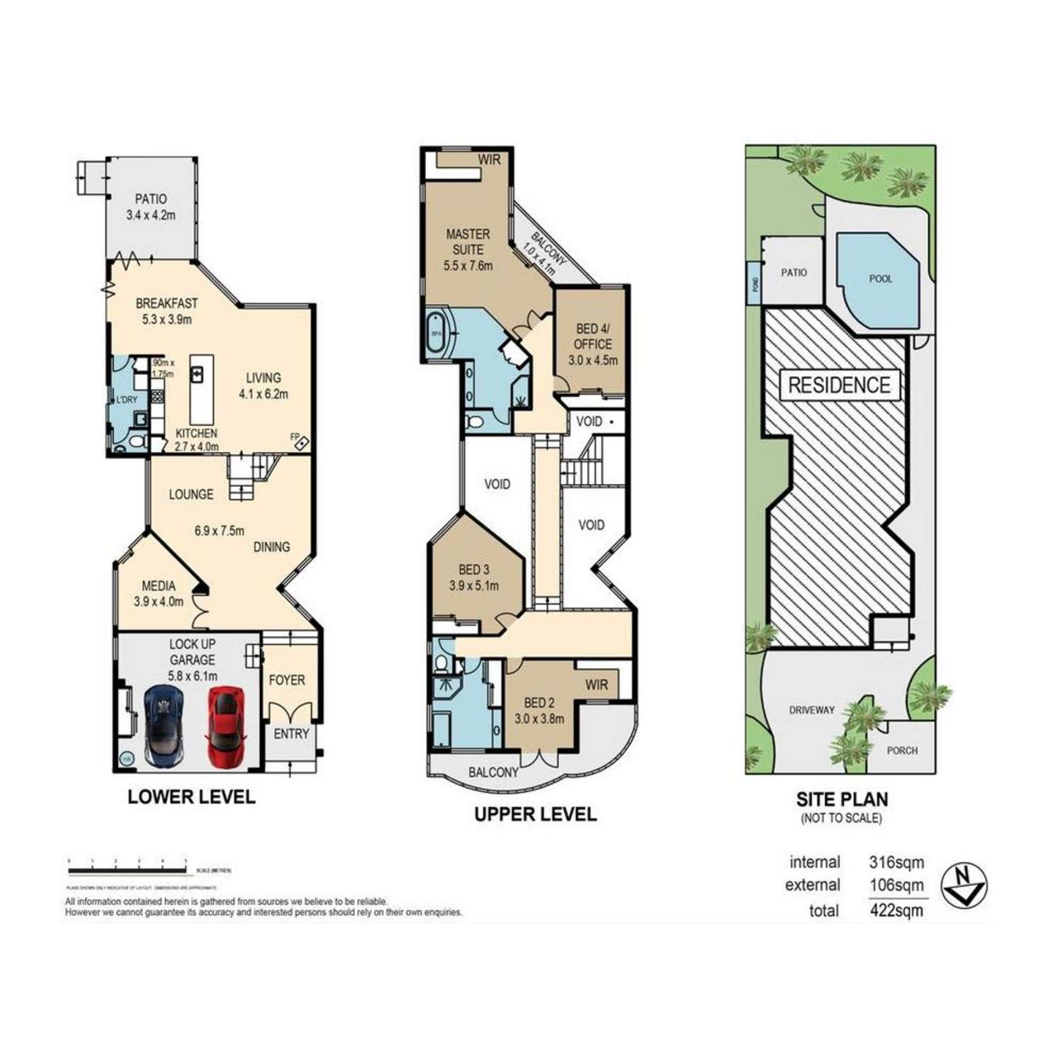 Floorplan of Homely house listing, 53 Barlow Street, Clayfield QLD 4011