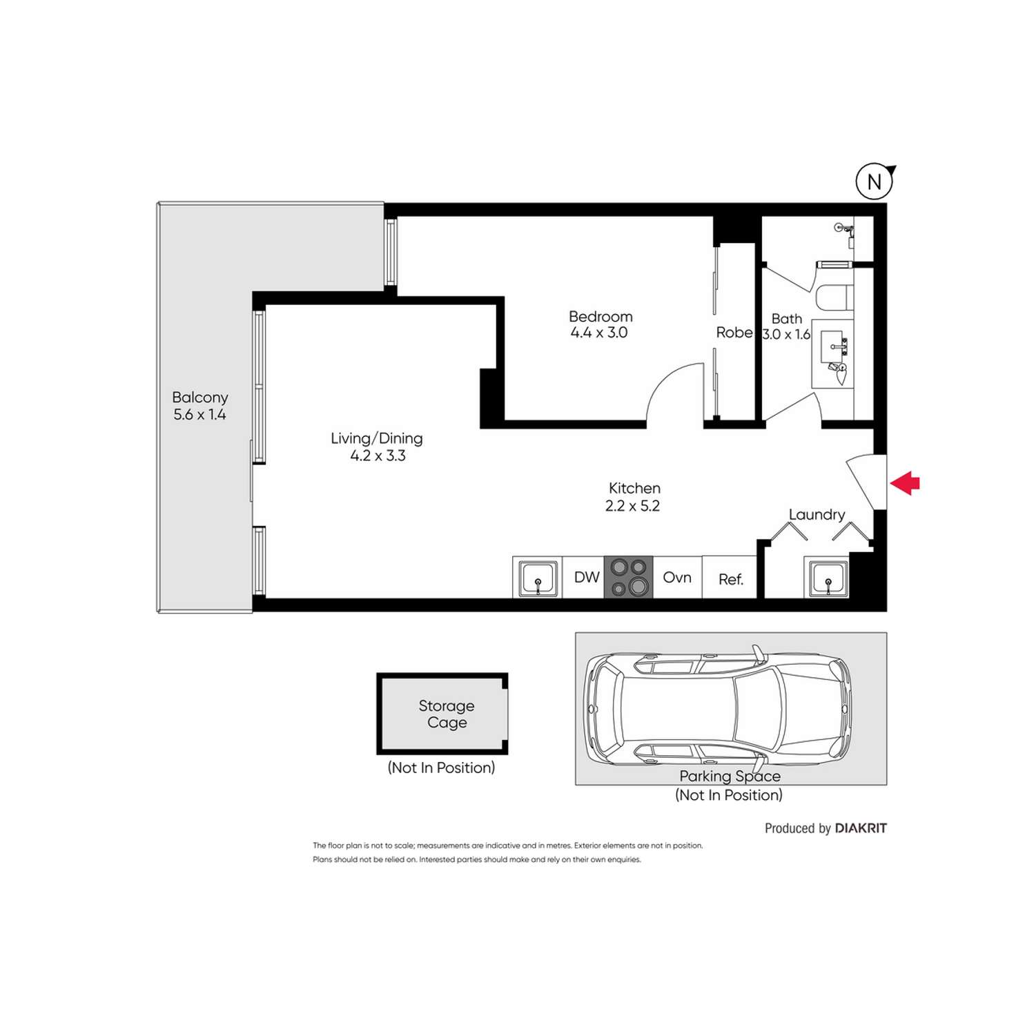 Floorplan of Homely apartment listing, G4/565 Camberwell Road, Camberwell VIC 3124