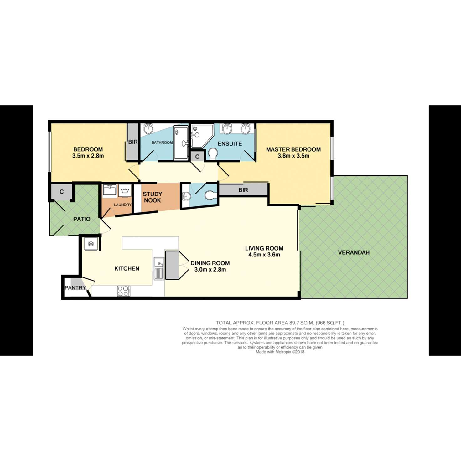Floorplan of Homely apartment listing, 11/51 Grand Parade, Kawana Island QLD 4575