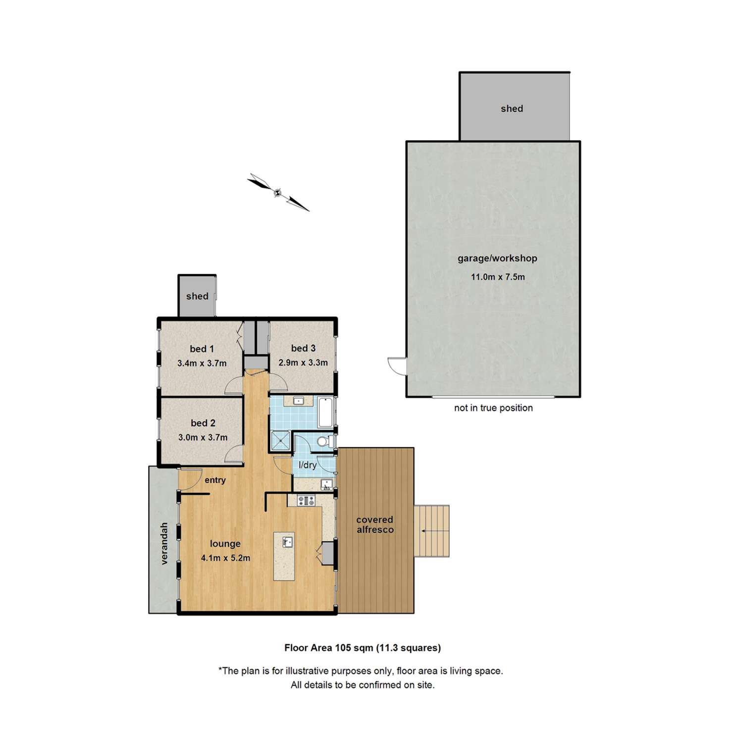 Floorplan of Homely house listing, 5 Macclesfield Road, Emerald VIC 3782