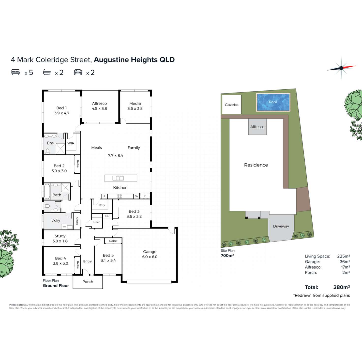 Floorplan of Homely house listing, 4 Mark Coleridge Street, Augustine Heights QLD 4300