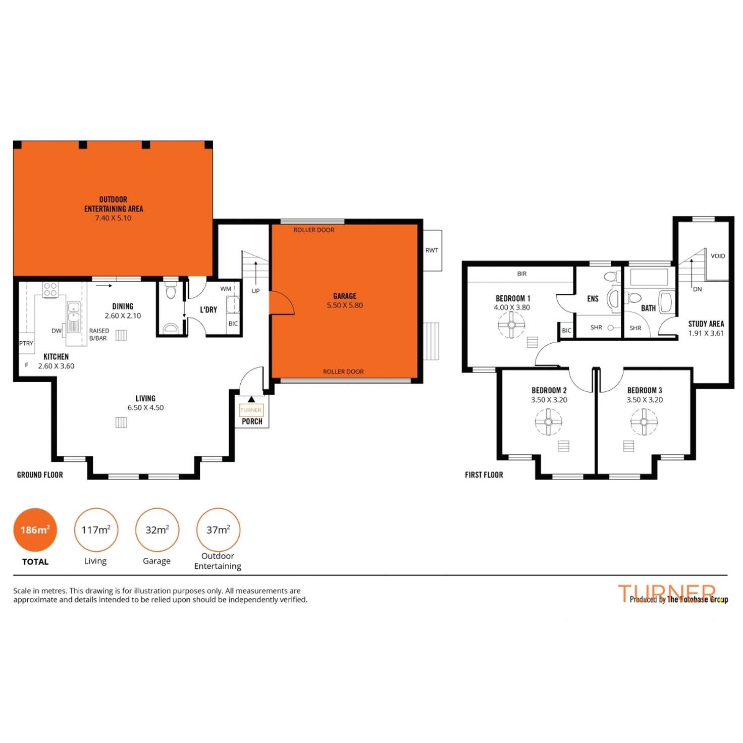 Floorplan of Homely house listing, 2/7 Melba Court, Hectorville SA 5073